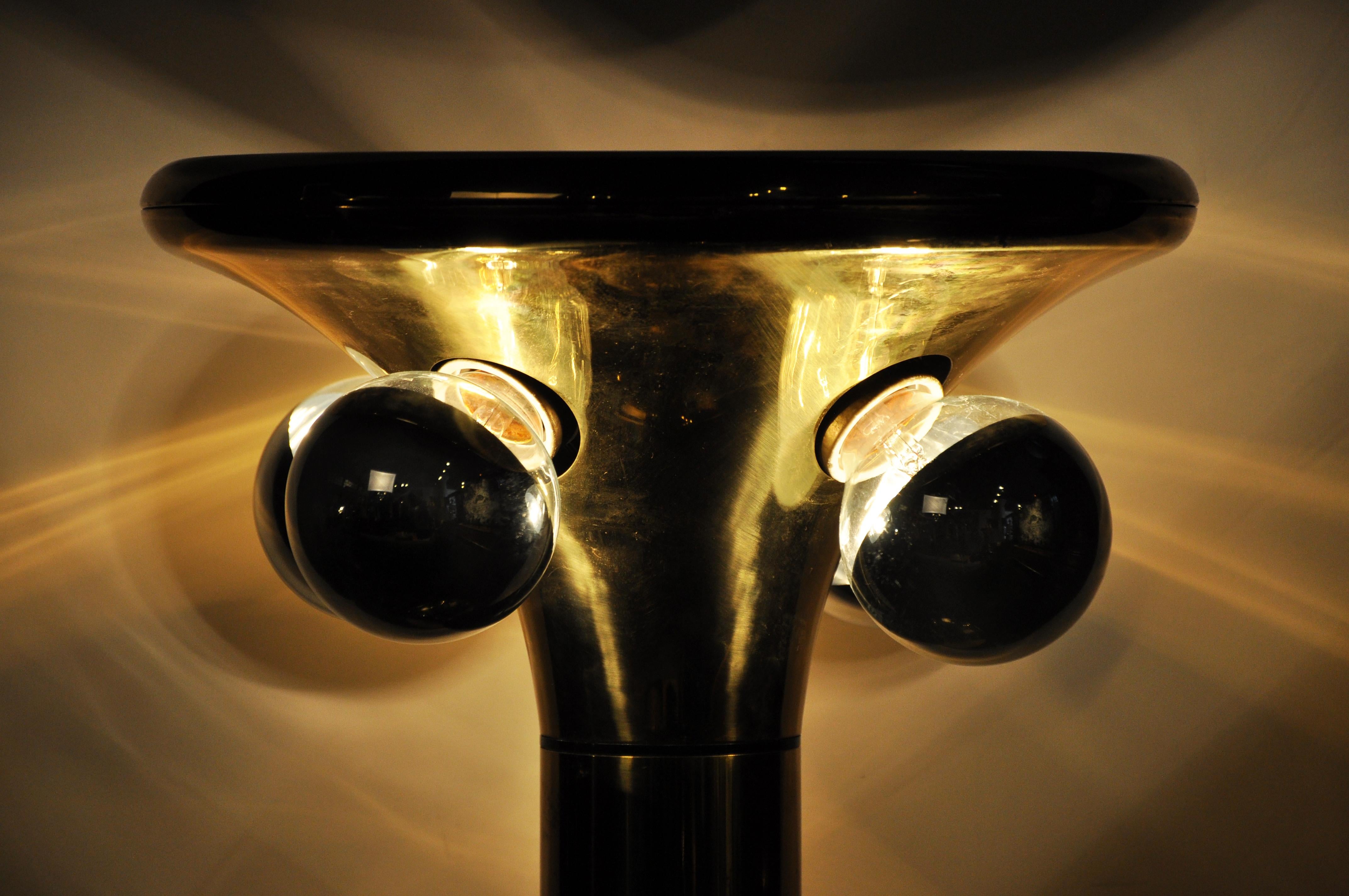 Italian Brass Table Lamp 11