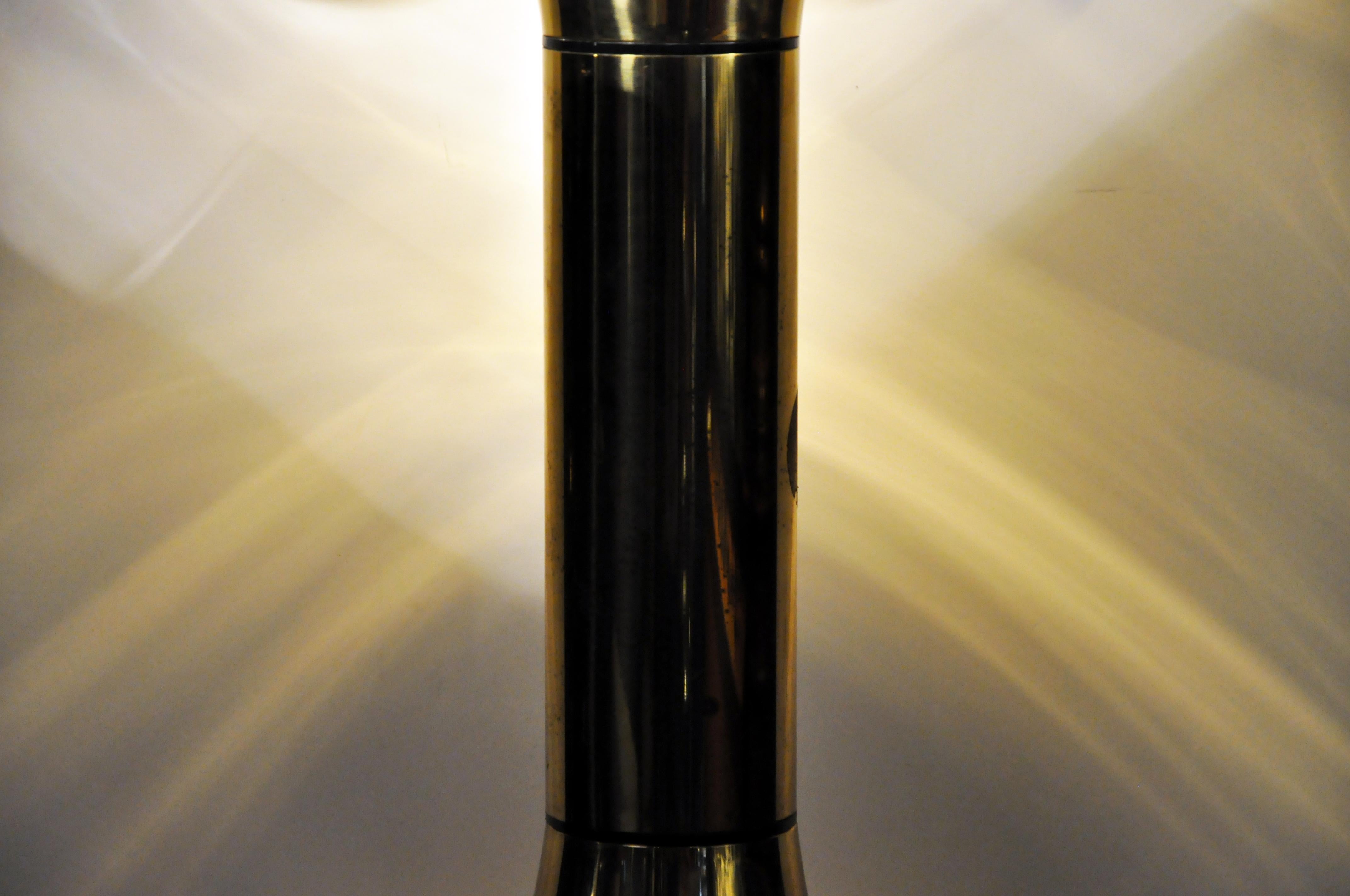 Italian Brass Table Lamp 12