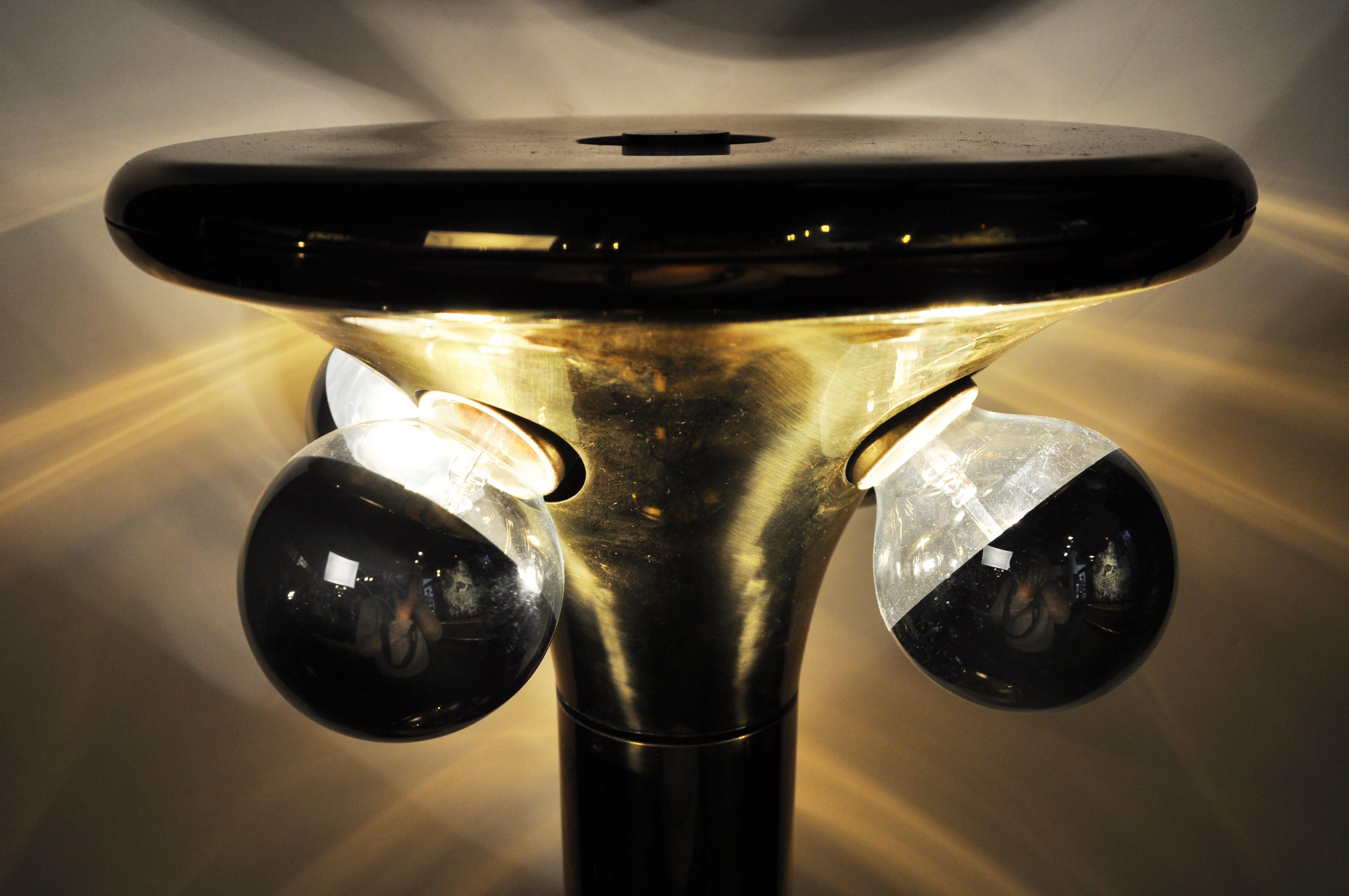 Italian Brass Table Lamp 15
