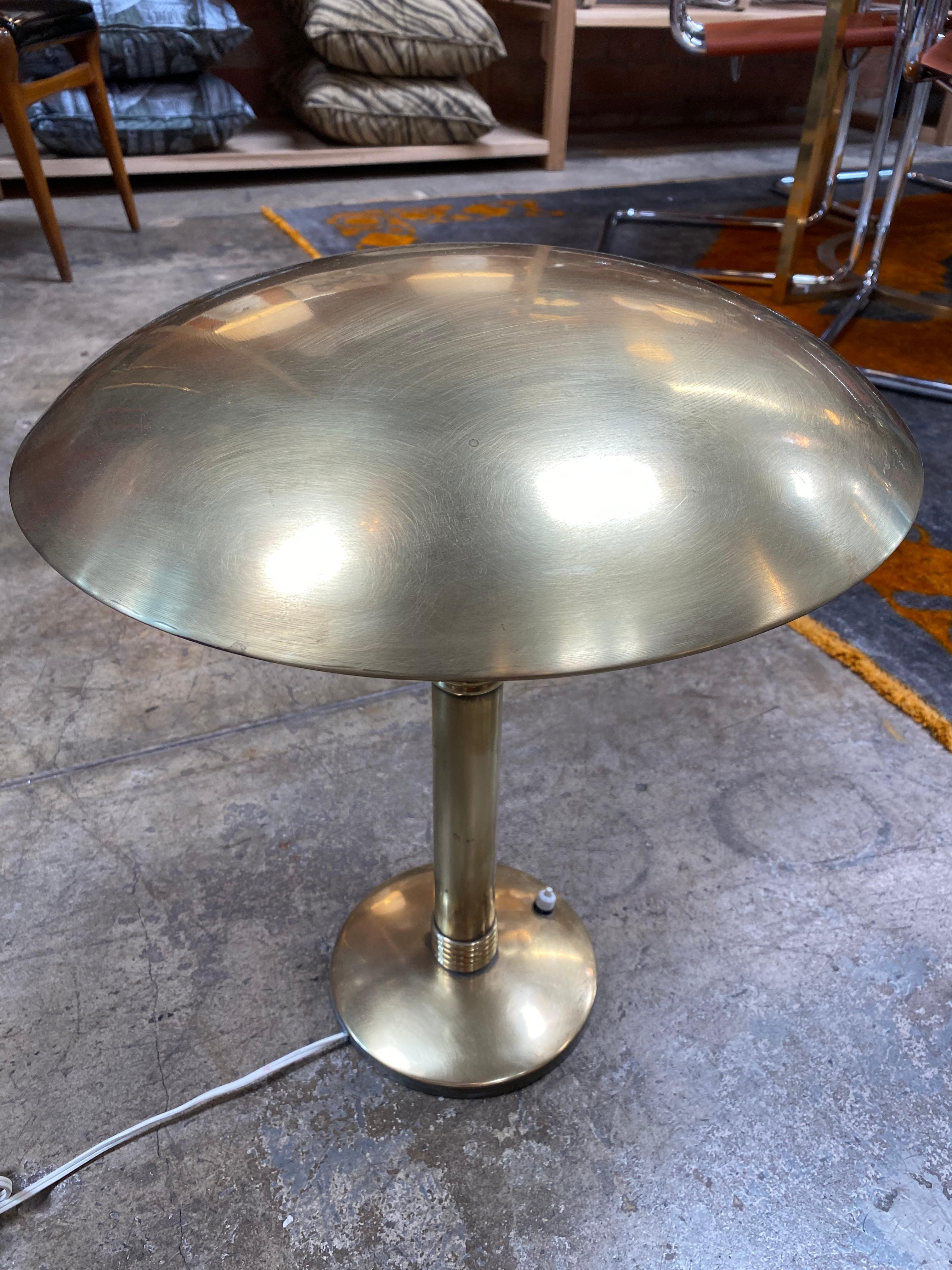 Mid-20th Century Italian Brass Table Lamp