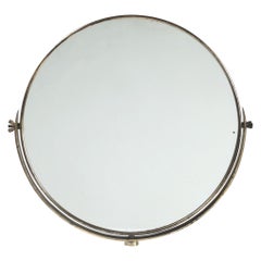 Retro Italian Brass Vanity Mirror, 1950s