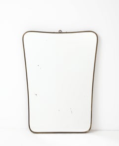 Italian Brass Wall Mirror