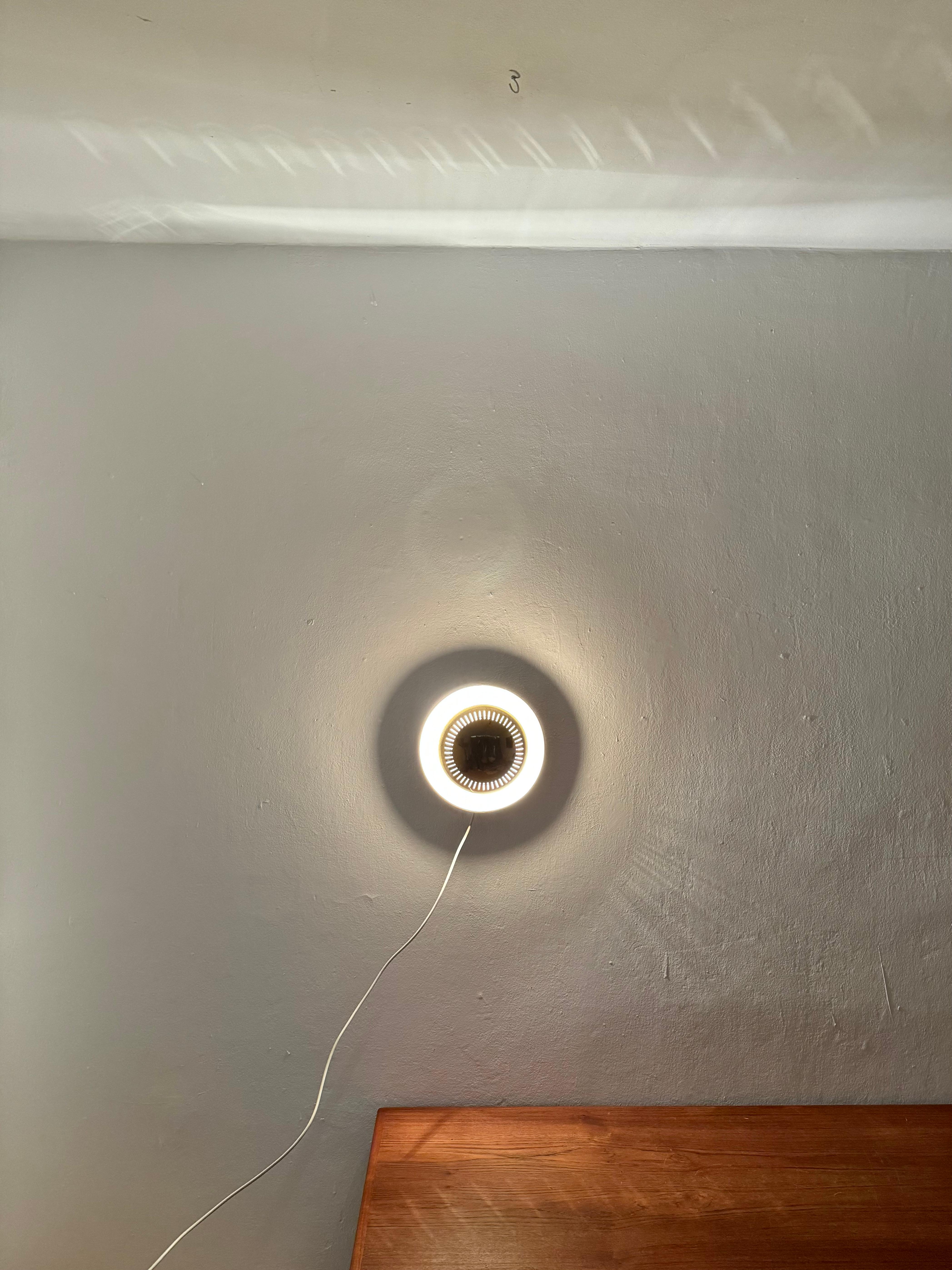 Italian Brass Wall or Flush Lamp For Sale 3