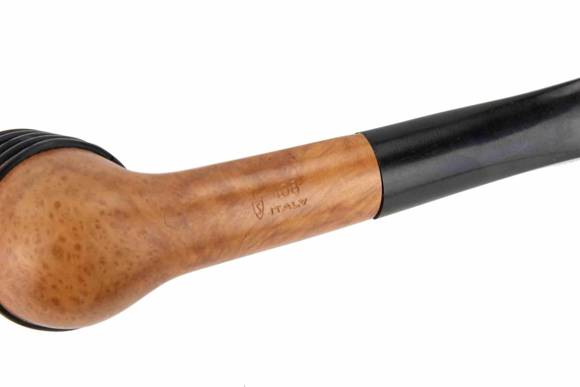 Pipe de bruyère italienne - Marquée 