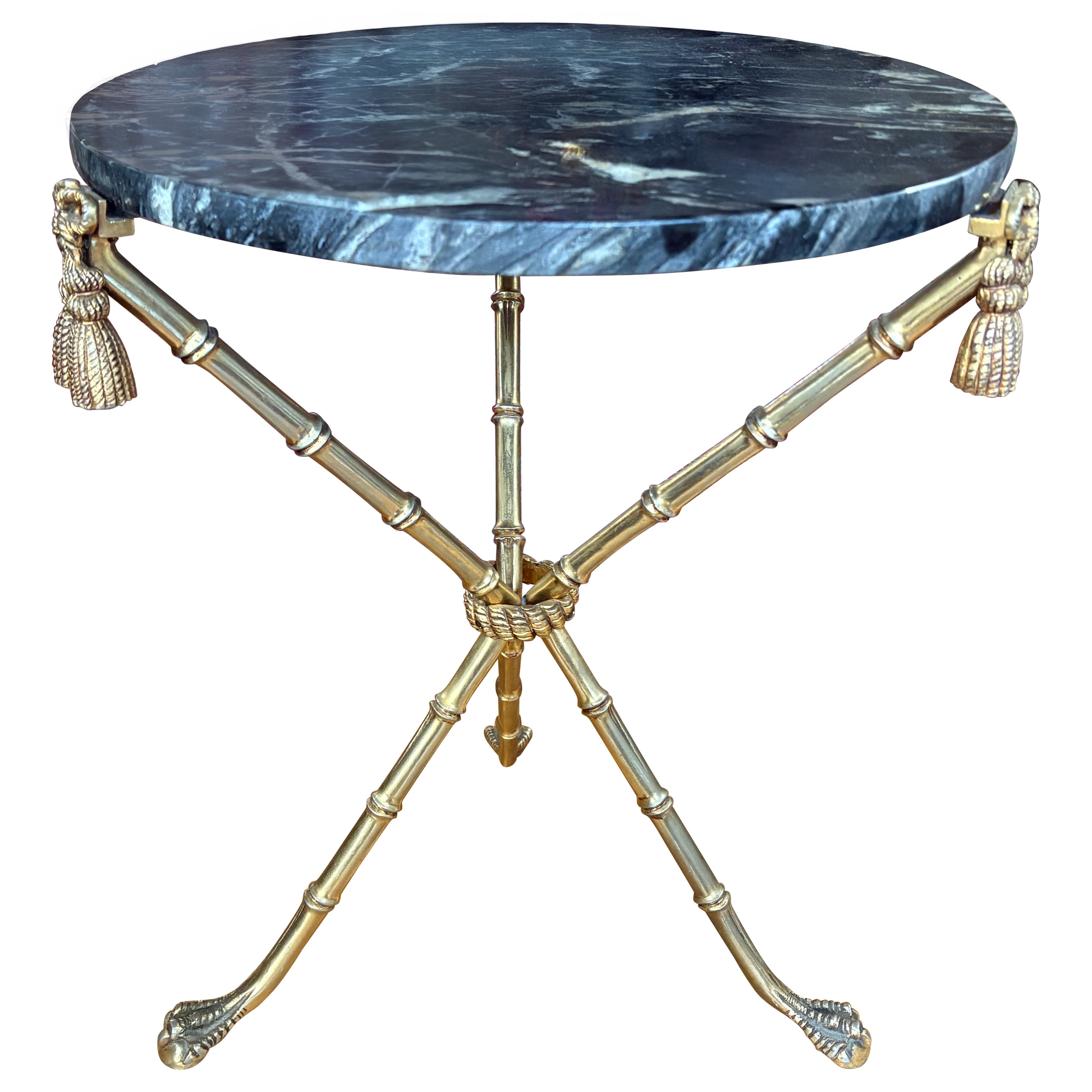 Italian Bronze And Marble Table