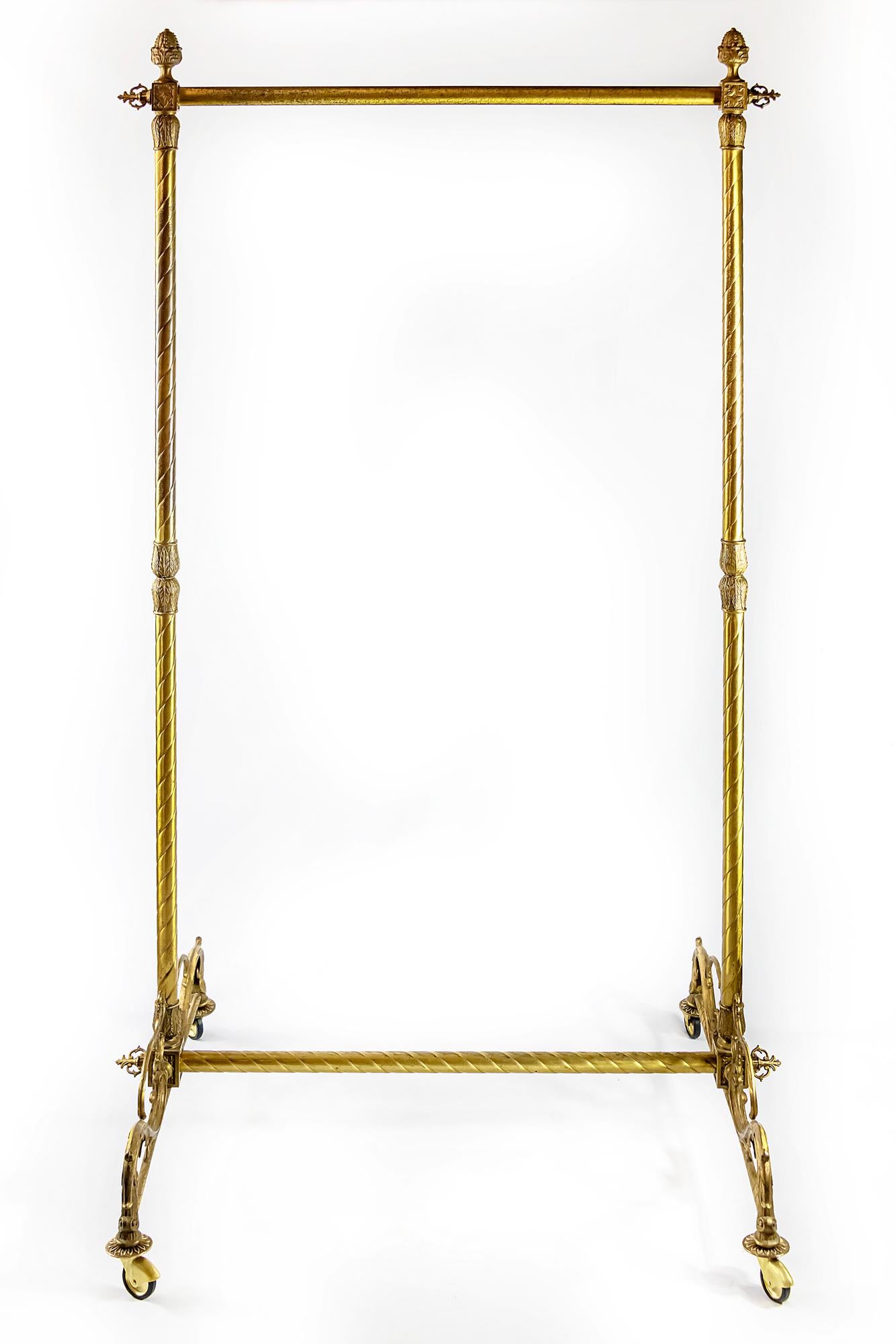 clothes rack in italian