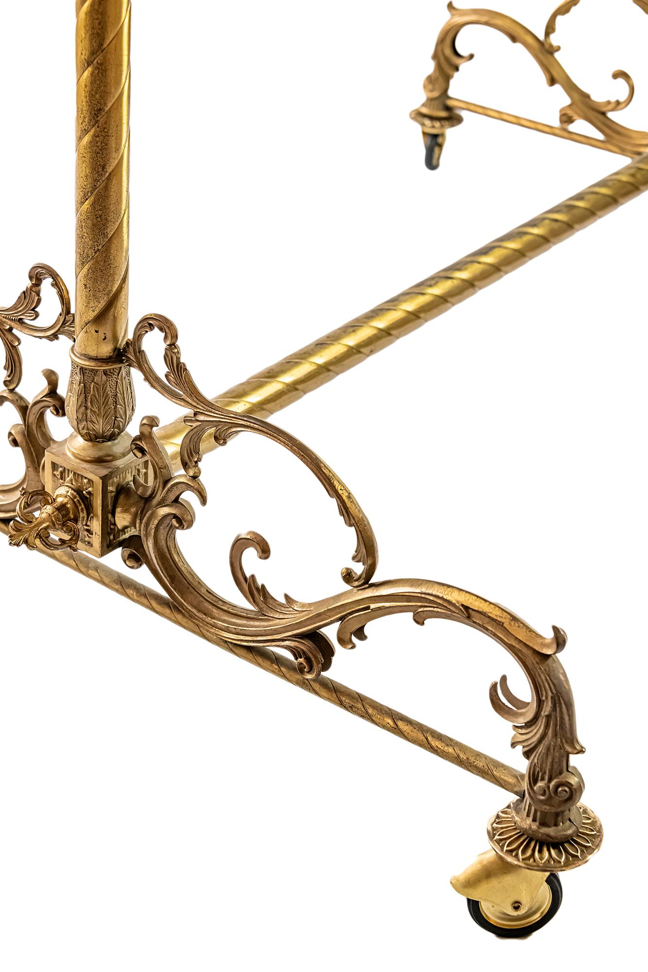 Italian Bronze Coat/Clothes Rack Stand 1