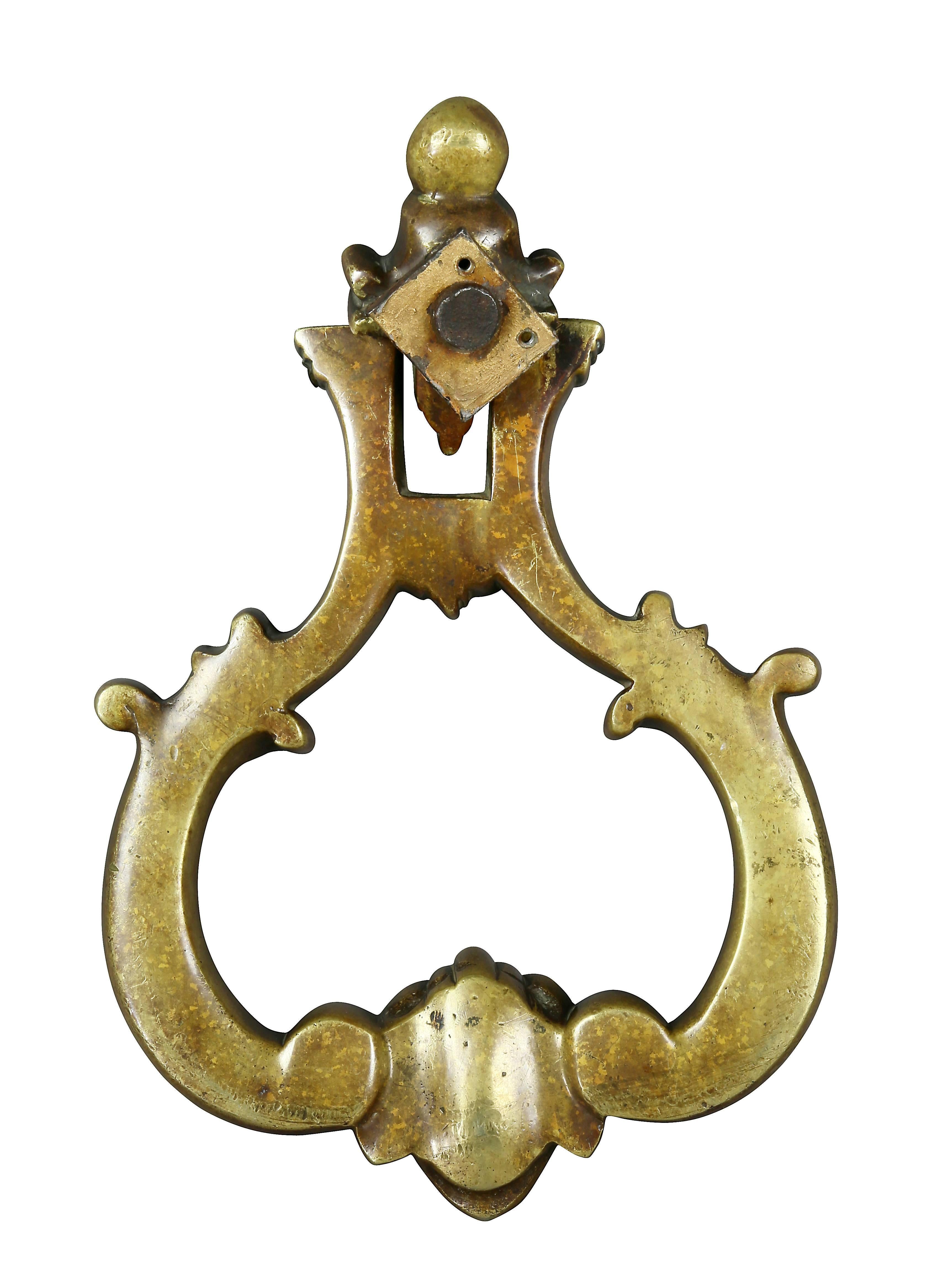 Italienischer Bronze-Türknopf aus Italien (Mitte des 18. Jahrhunderts) im Angebot