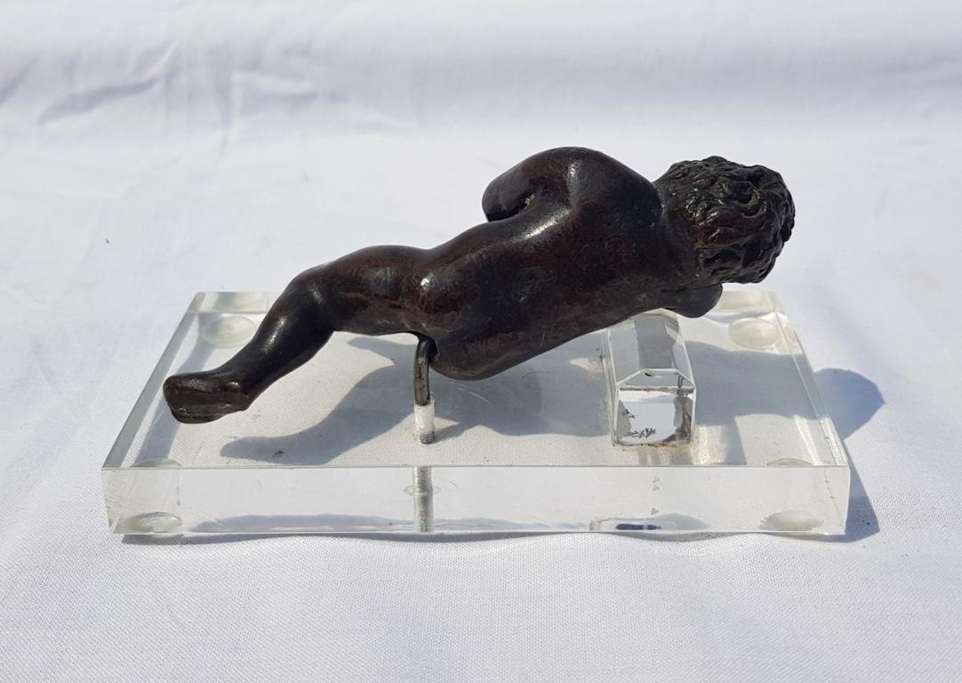 Italian Bronze Little Sculpture, Italy, 16th Century, Venetian Renaissance For Sale 1