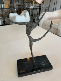 Italian Bronze Sculpture by Emanuele Scarnicci, 1966