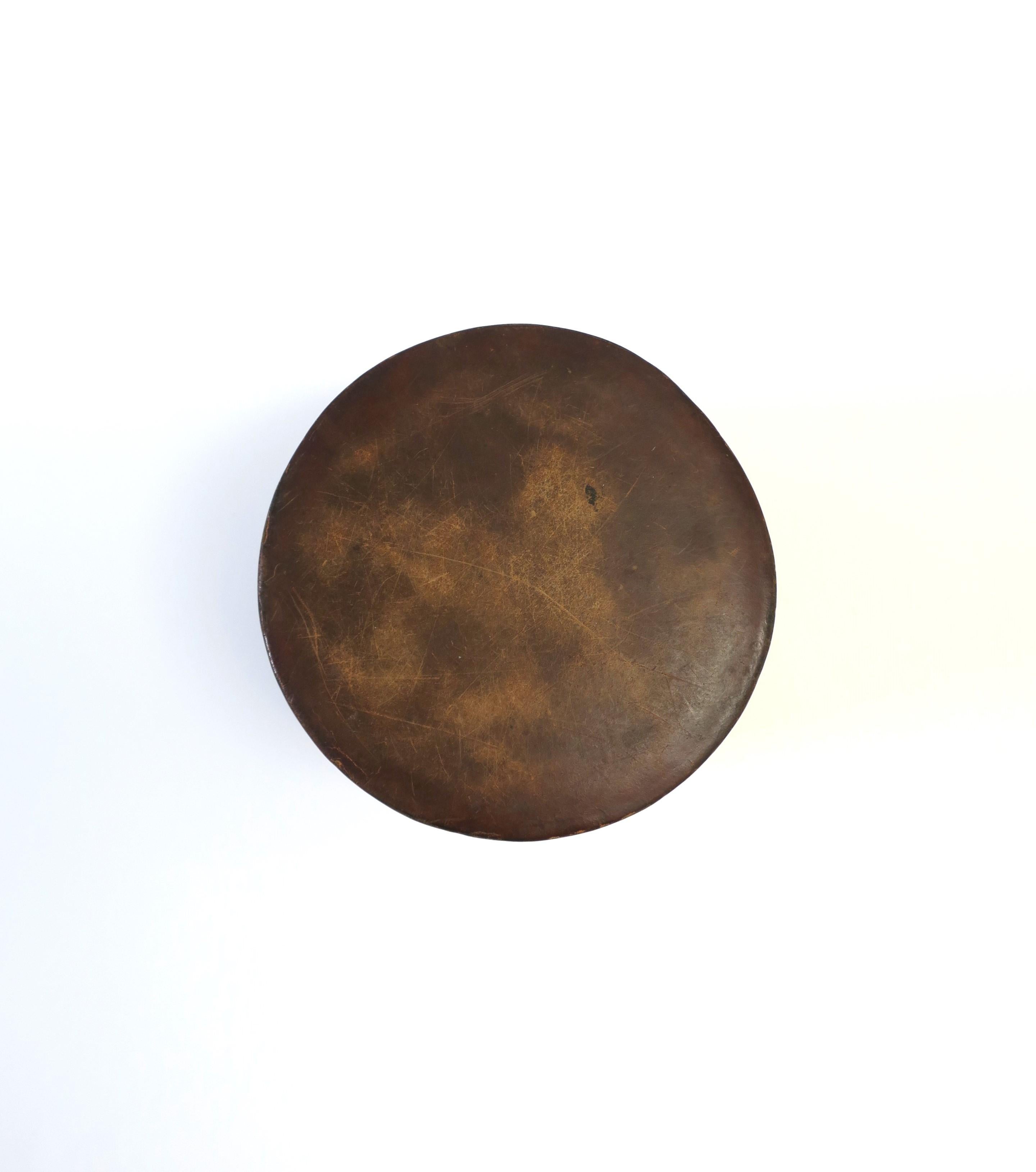 Italian Leather Jewelry Box For Sale 3