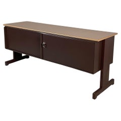 Buffet italien en métal brun Synthesis 45 par Ettore Sottsass pour Olivetti 1970