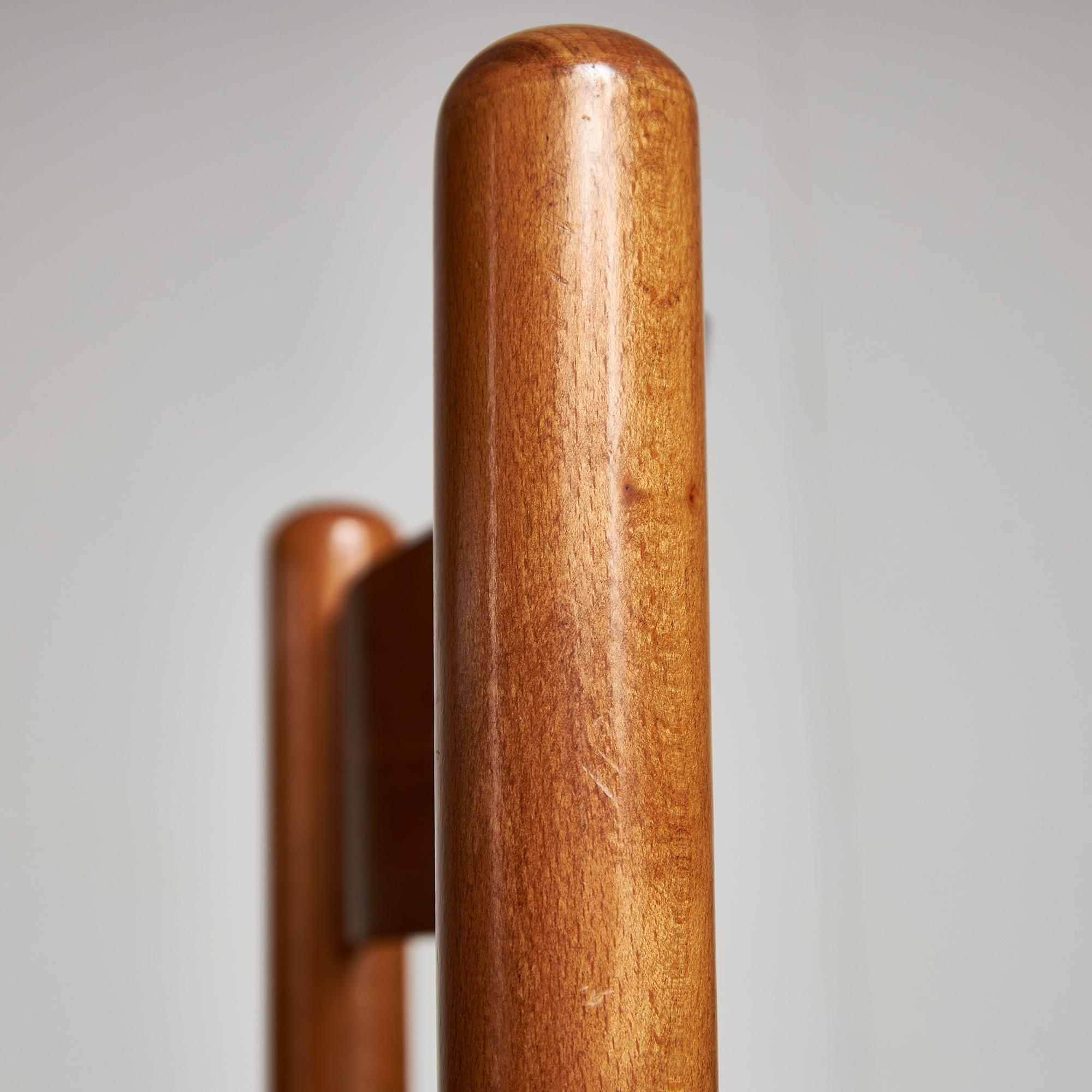 Italian Brutalist Dining Chair, 1960s For Sale 5