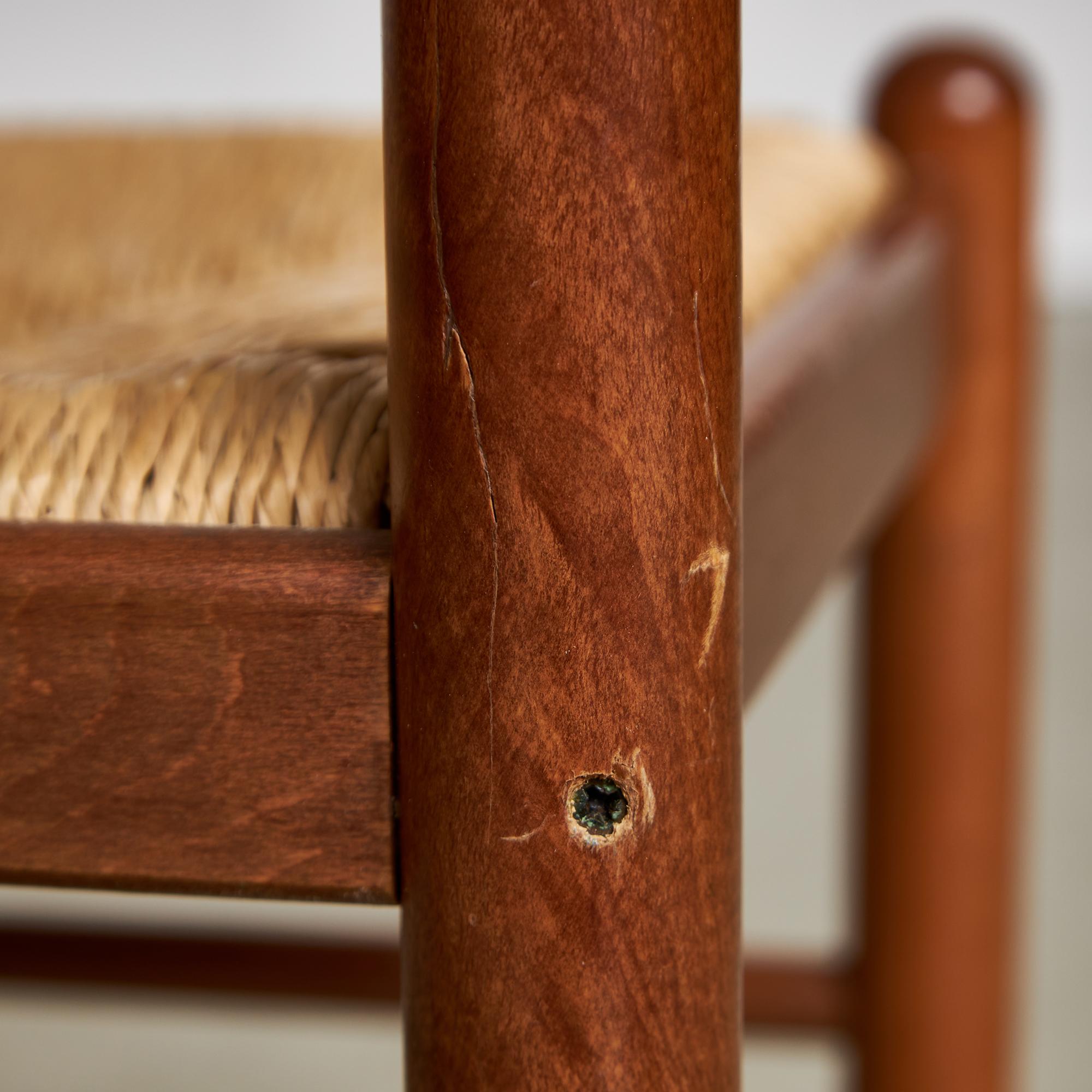 Italian Brutalist Dining Chair, 1960s For Sale 6