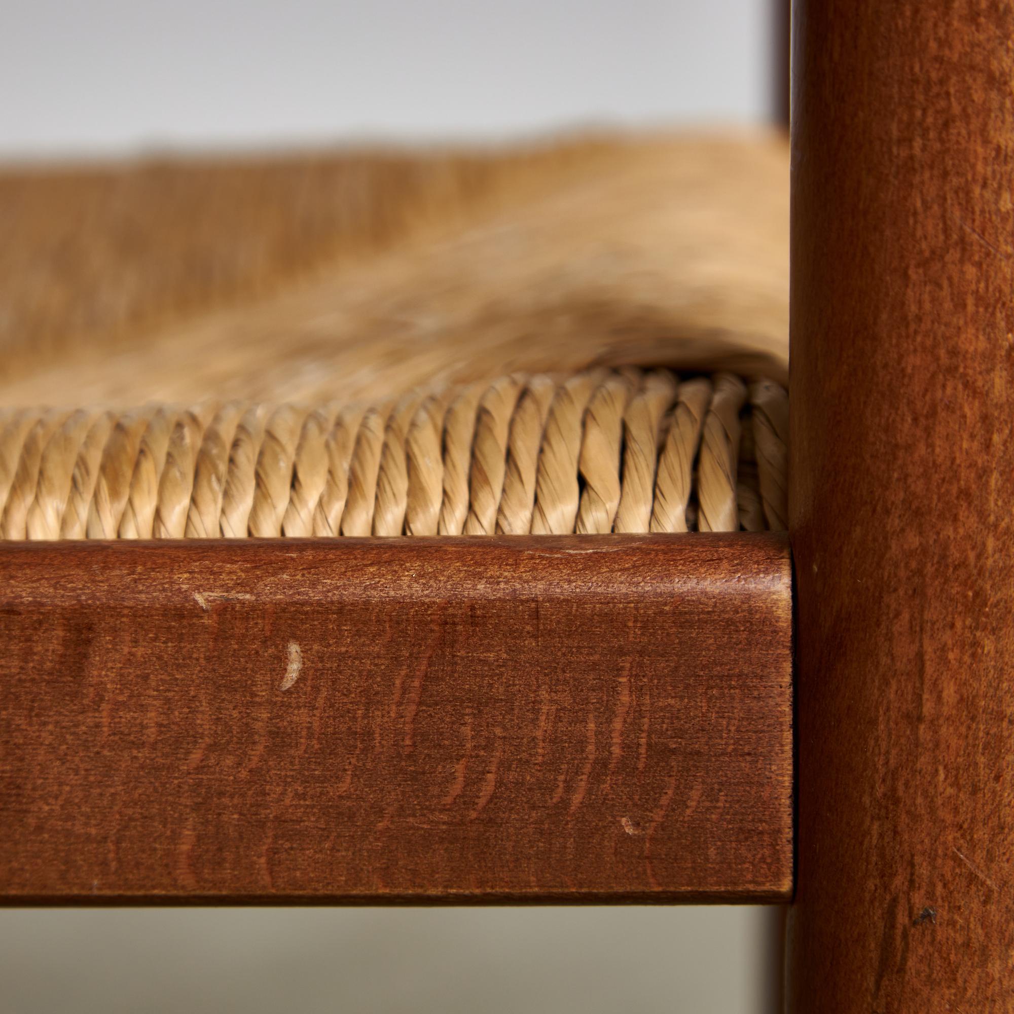 Italian Brutalist Dining Chair, 1960s For Sale 9