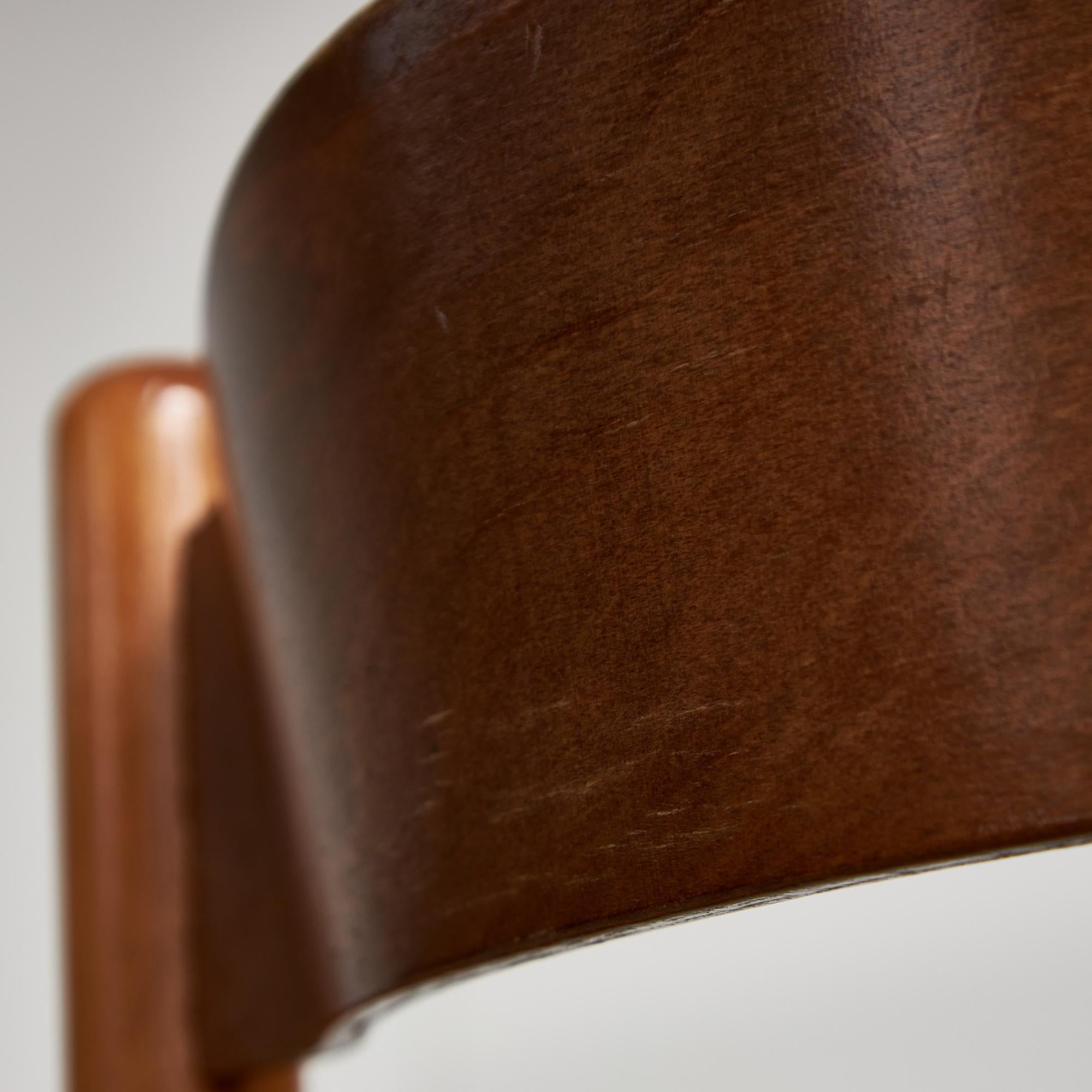 Italian Brutalist Dining Chair, 1960s For Sale 3