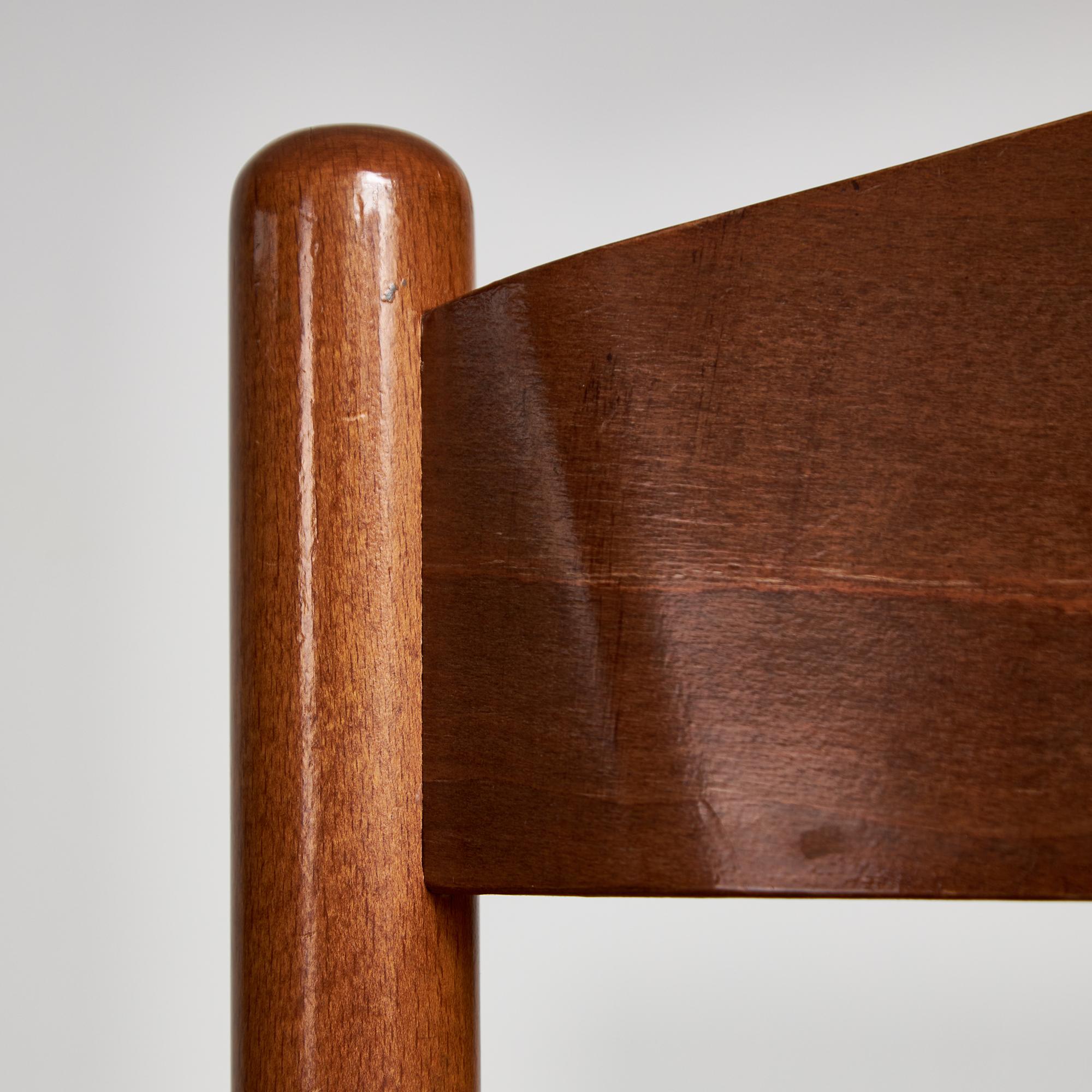 Italian Brutalist Dining Chair, 1960s For Sale 4