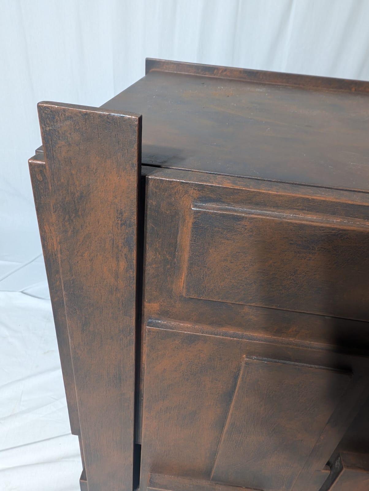 Italian Brutalist Sideboard, 90s In condizioni buone in vendita a Medesano, Parma