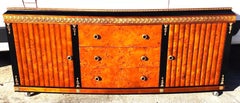 Italian Buffet Sideboard Bar Empire Style Rolling