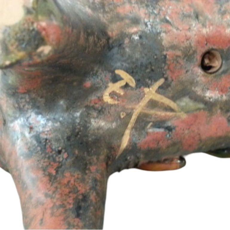 Italienische Stier-Skulptur (20. Jahrhundert) im Angebot