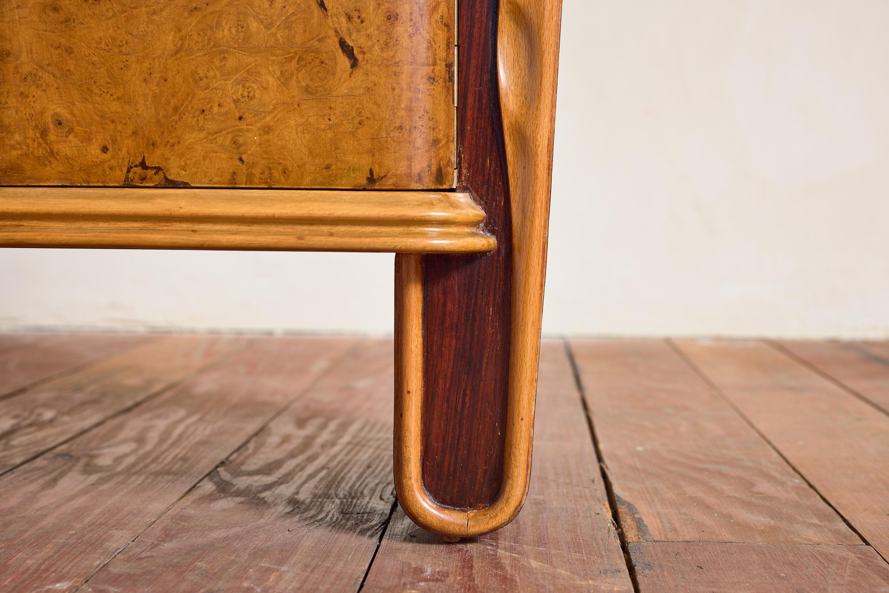 Italian Burl End Tables For Sale 7