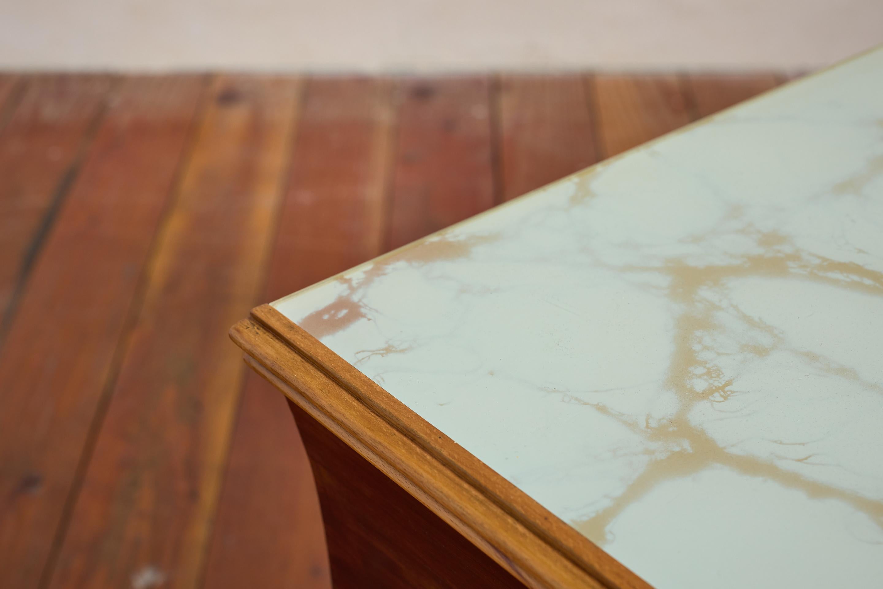 Italian Burl End Tables For Sale 2