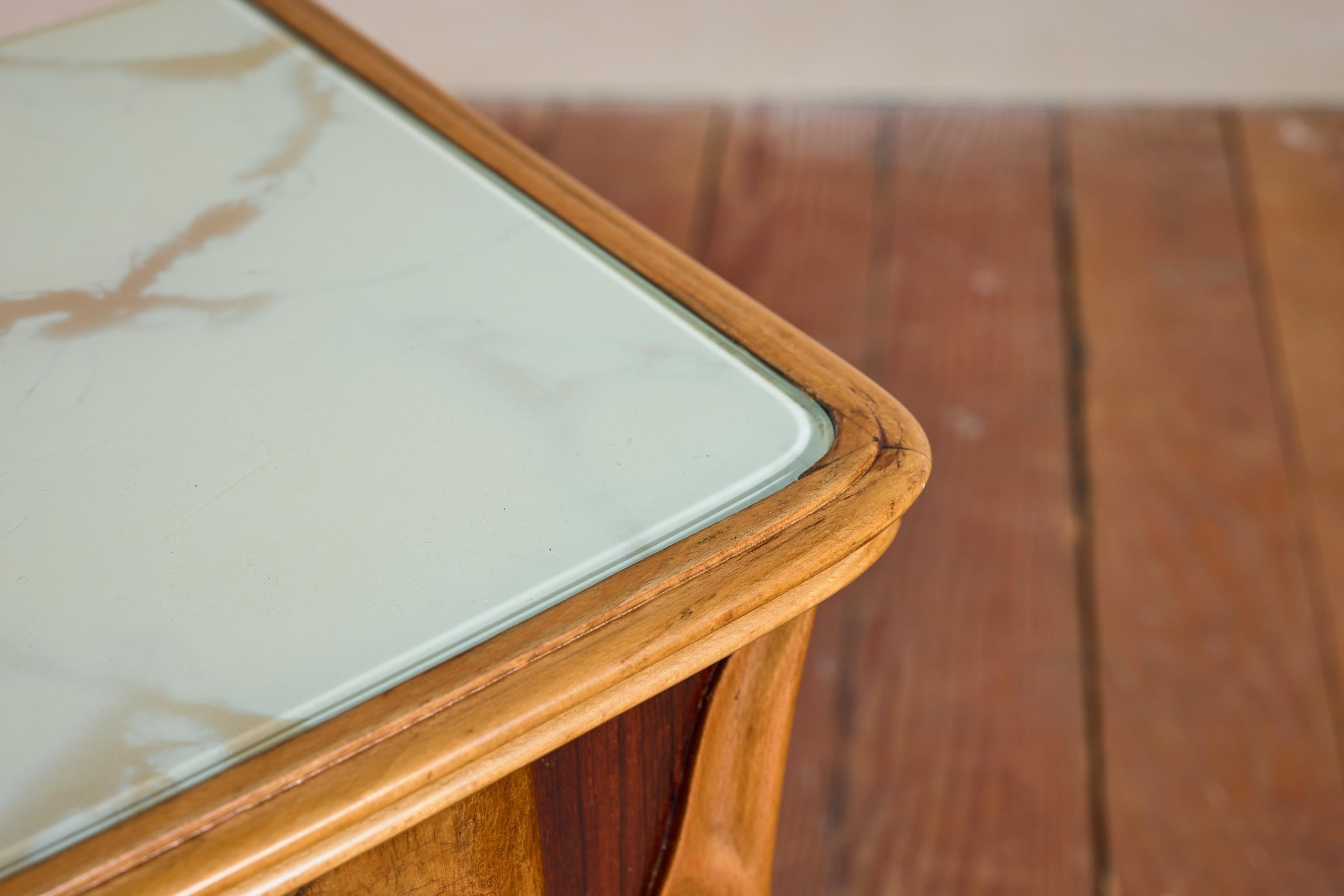 Italian Burl End Tables For Sale 3