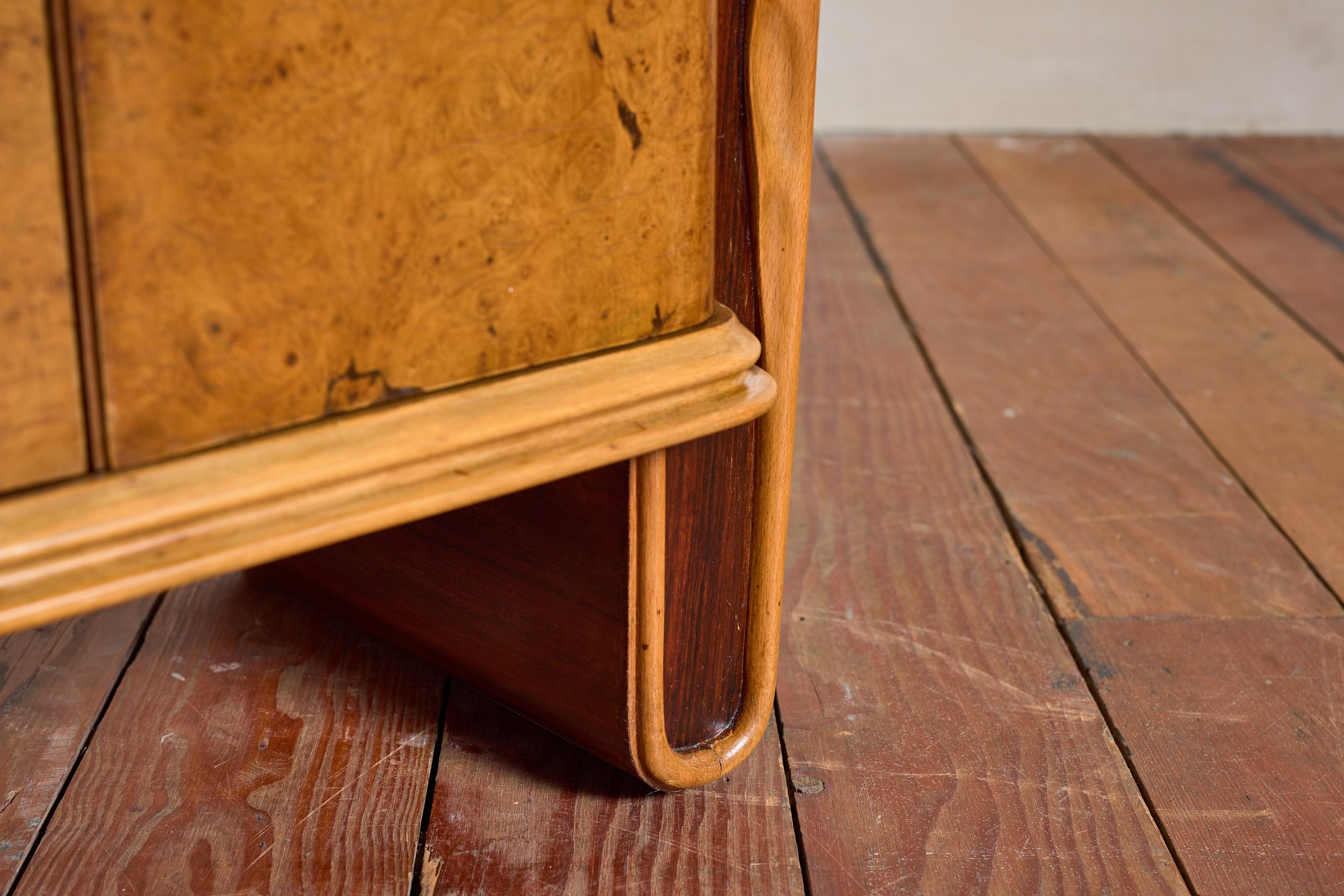Italian Burl End Tables For Sale 4