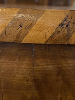 Italian Burl Walnut Inlaid Center Table, circa 1830