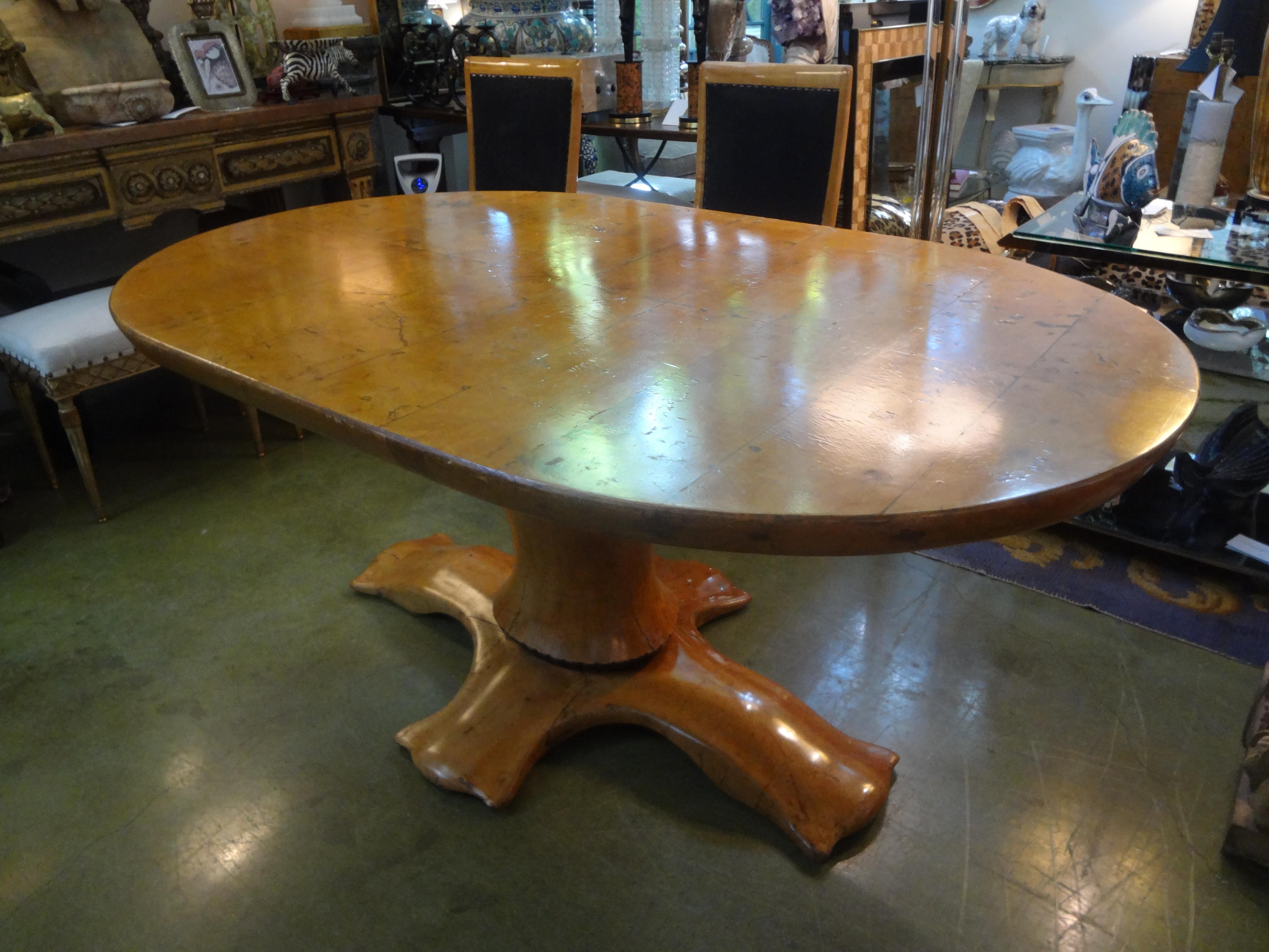 Mid-20th Century Exceptional Italian Organic Modern Center Table-Osvaldo Borsani Attributed