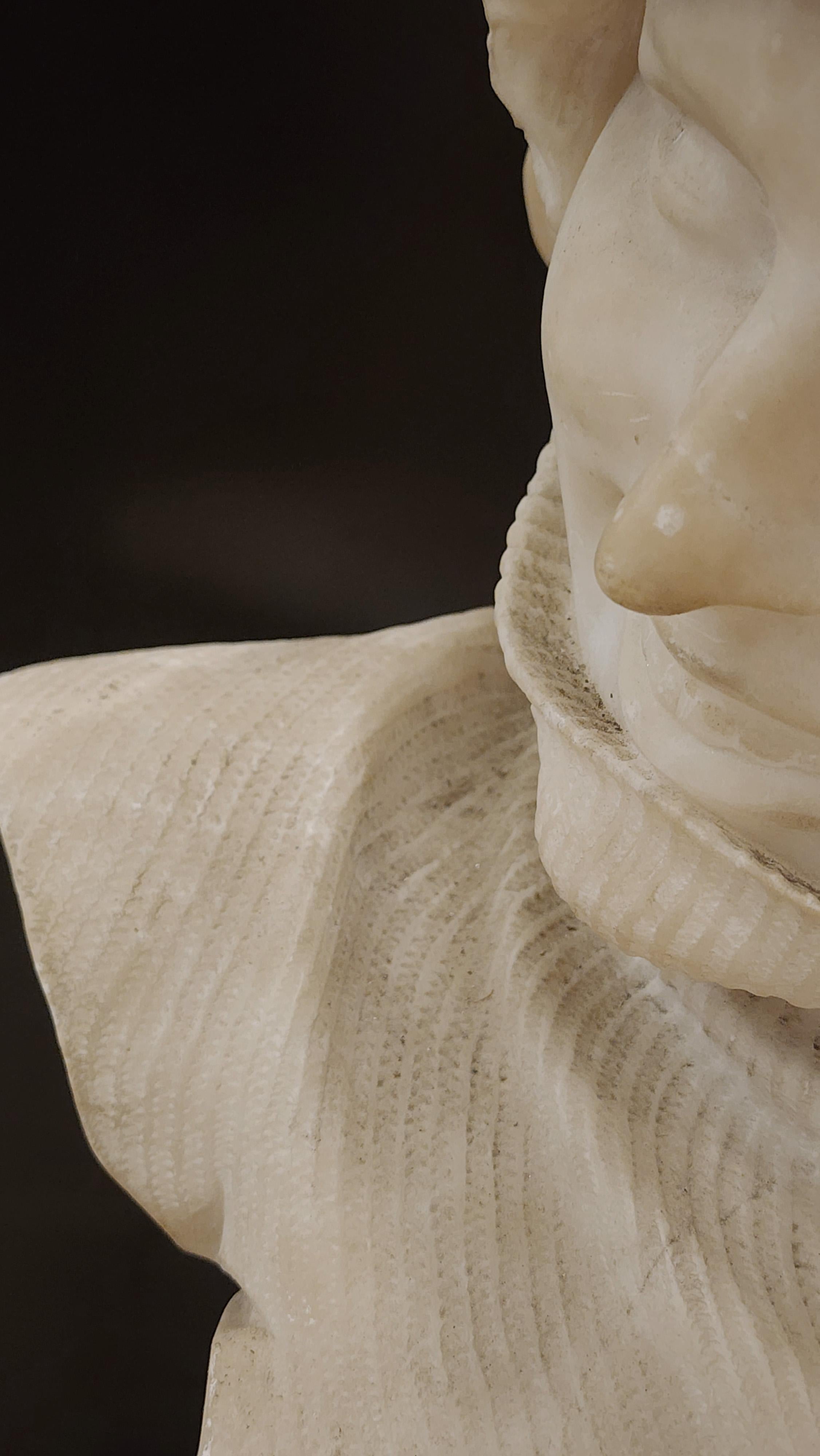 Busto italiano de mujer del siglo XX, años 30 Hecho a mano en venta