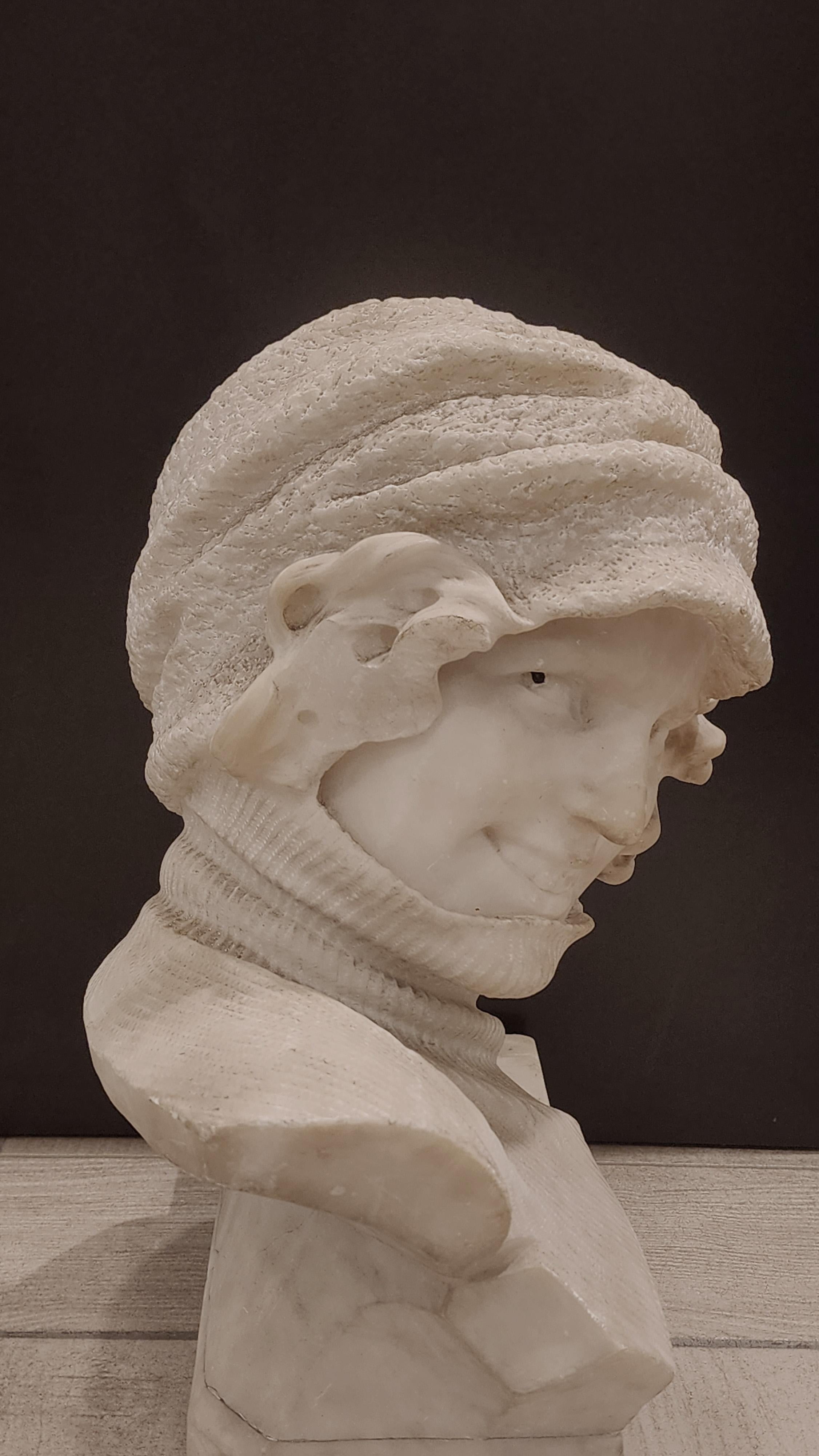 Busto italiano de mujer del siglo XX, años 30 en Bueno estado para la venta en Autonomous City Buenos Aires, CABA