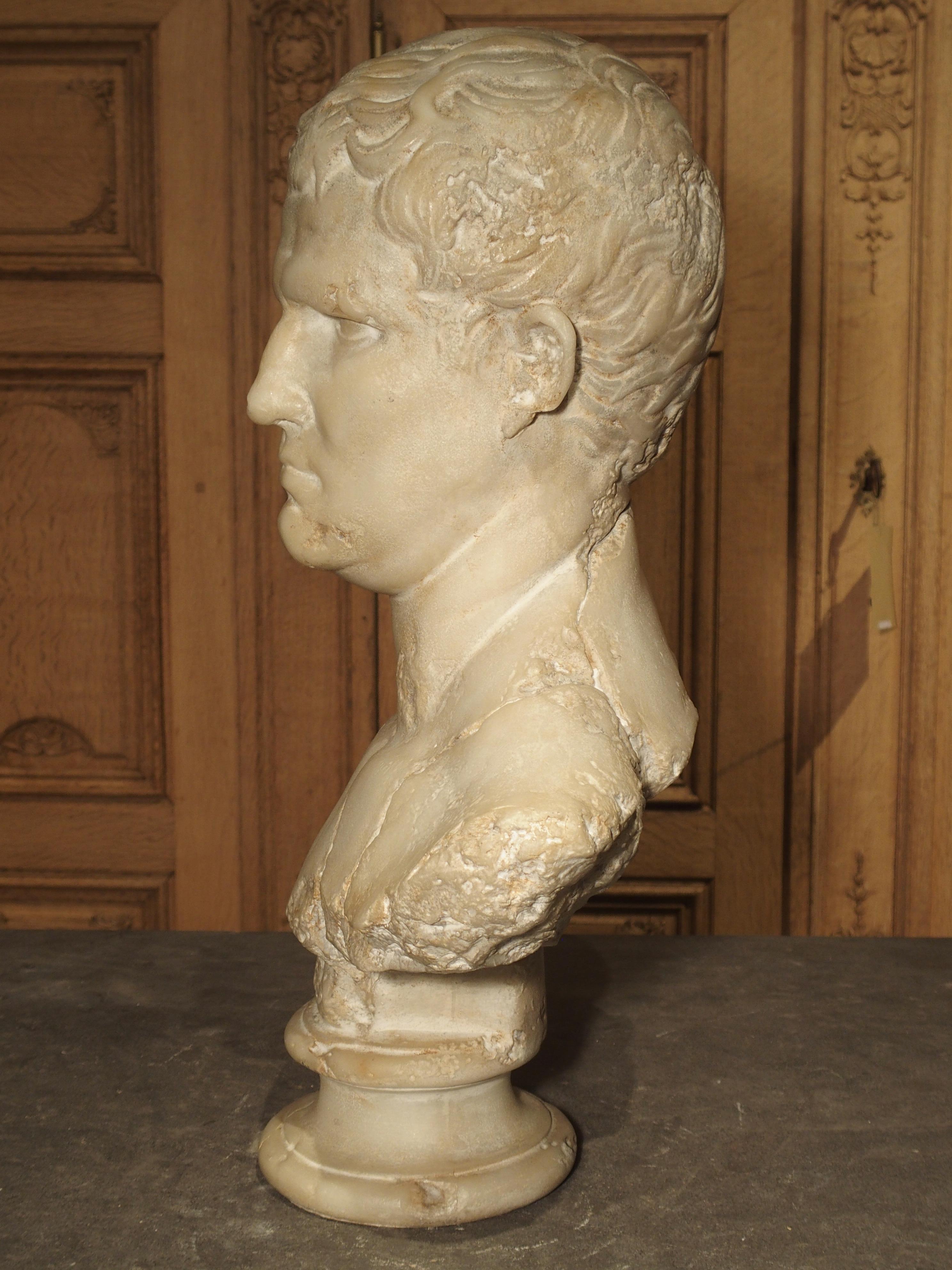 Resin Italian Bust of Marcus Vipsanius Agrippa