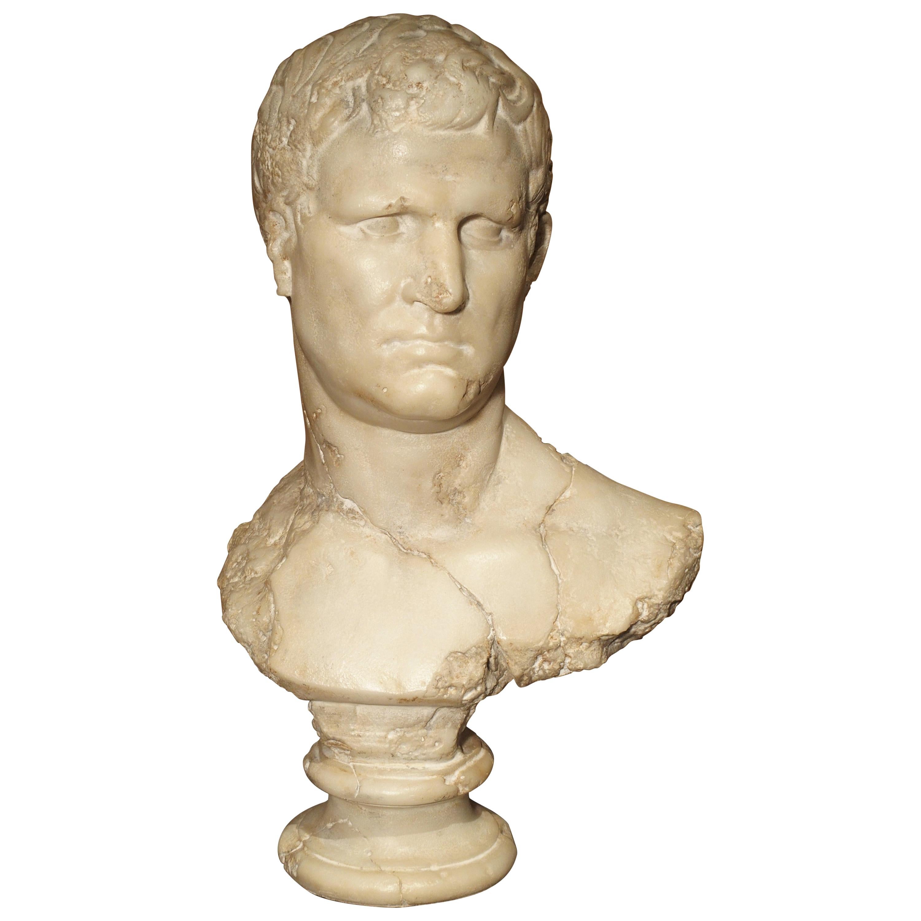 Italian Bust of Marcus Vipsanius Agrippa