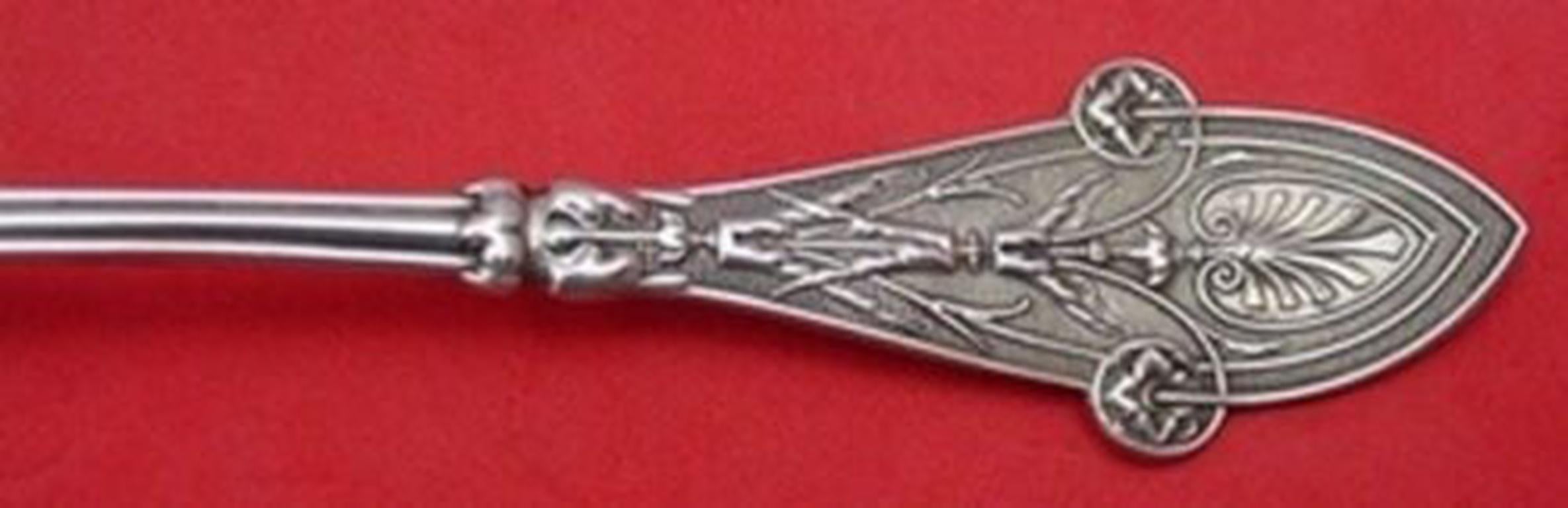 Cucchiaio da gelato originale in argento sterling, a punta da 6