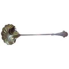 Italian by Tiffany & Co. Sterling Silver Cream Ladle Gold Washed Shell