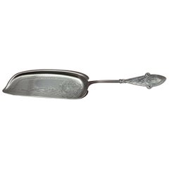 Italian by Tiffany & Co. Sterling Silver Crumber Brite-Cut Dated 1848-1873