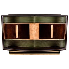 Italian Cabinet bar by Vittorio Dassi, 1950s