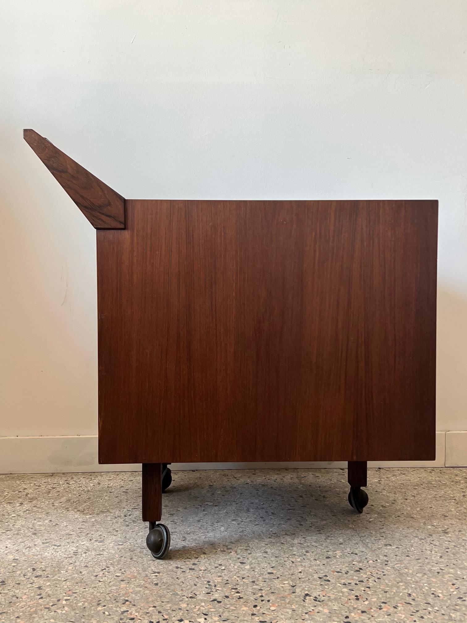 Brass Italian Cabinet or Small Chest of Drawers by Franco Albini ca' 1950s For Sale
