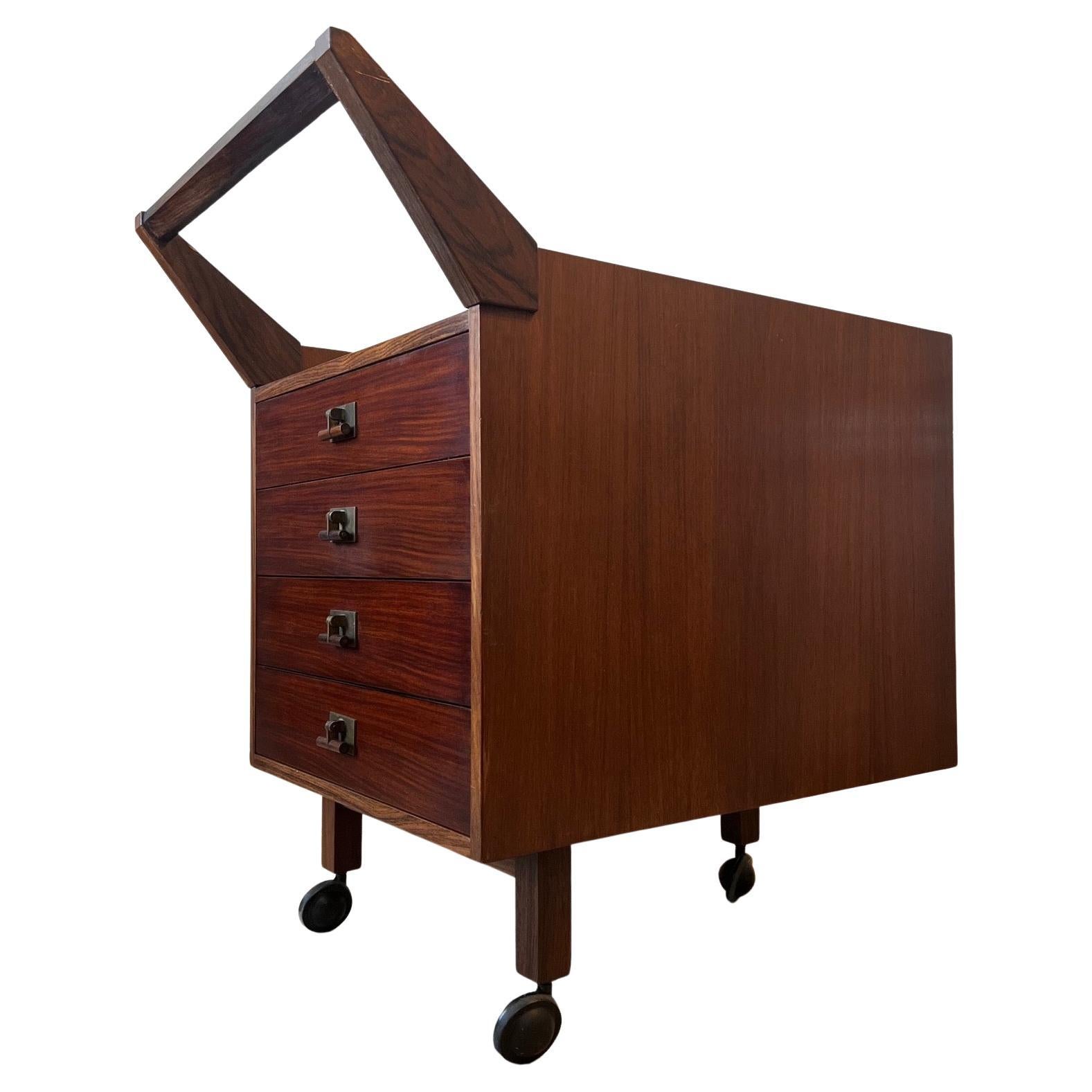 Italian Cabinet or Small Chest of Drawers by Franco Albini ca' 1950s For Sale