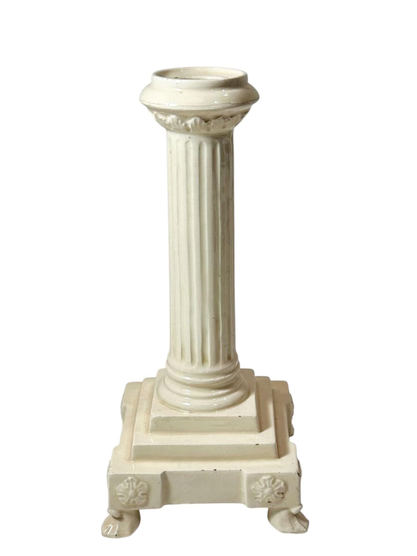 Italian Candle Holders - Set of Three In Good Condition For Sale In Tampa, FL