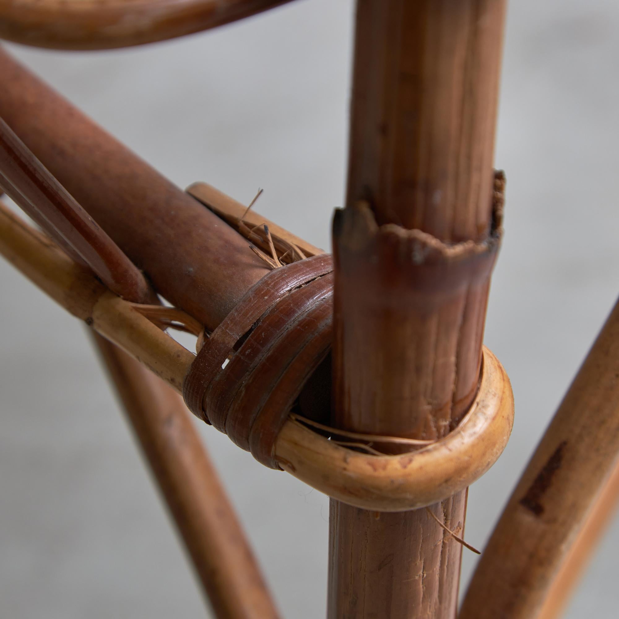 Italian Cane Garden Armchair 8