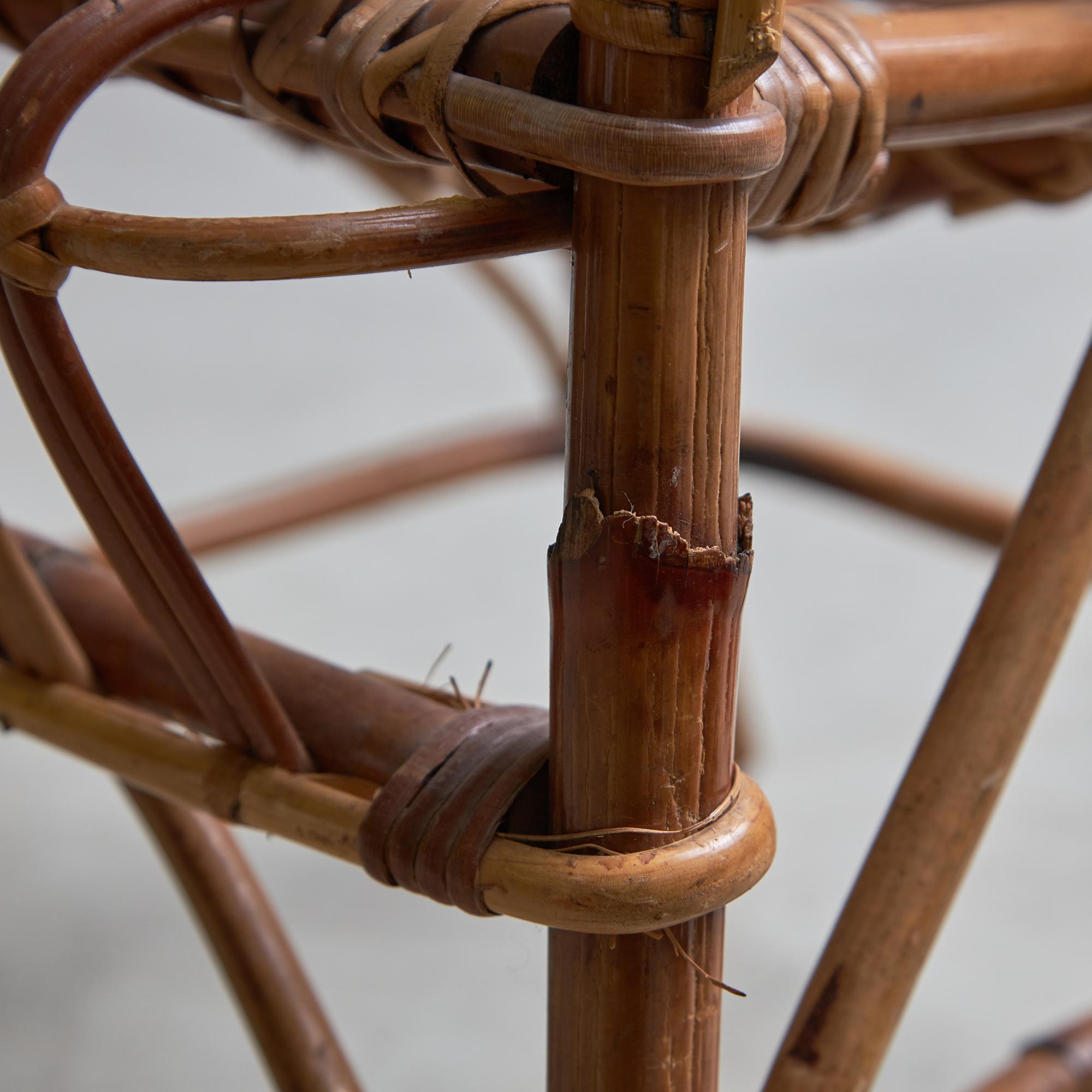 Italian Cane Garden Armchair 15