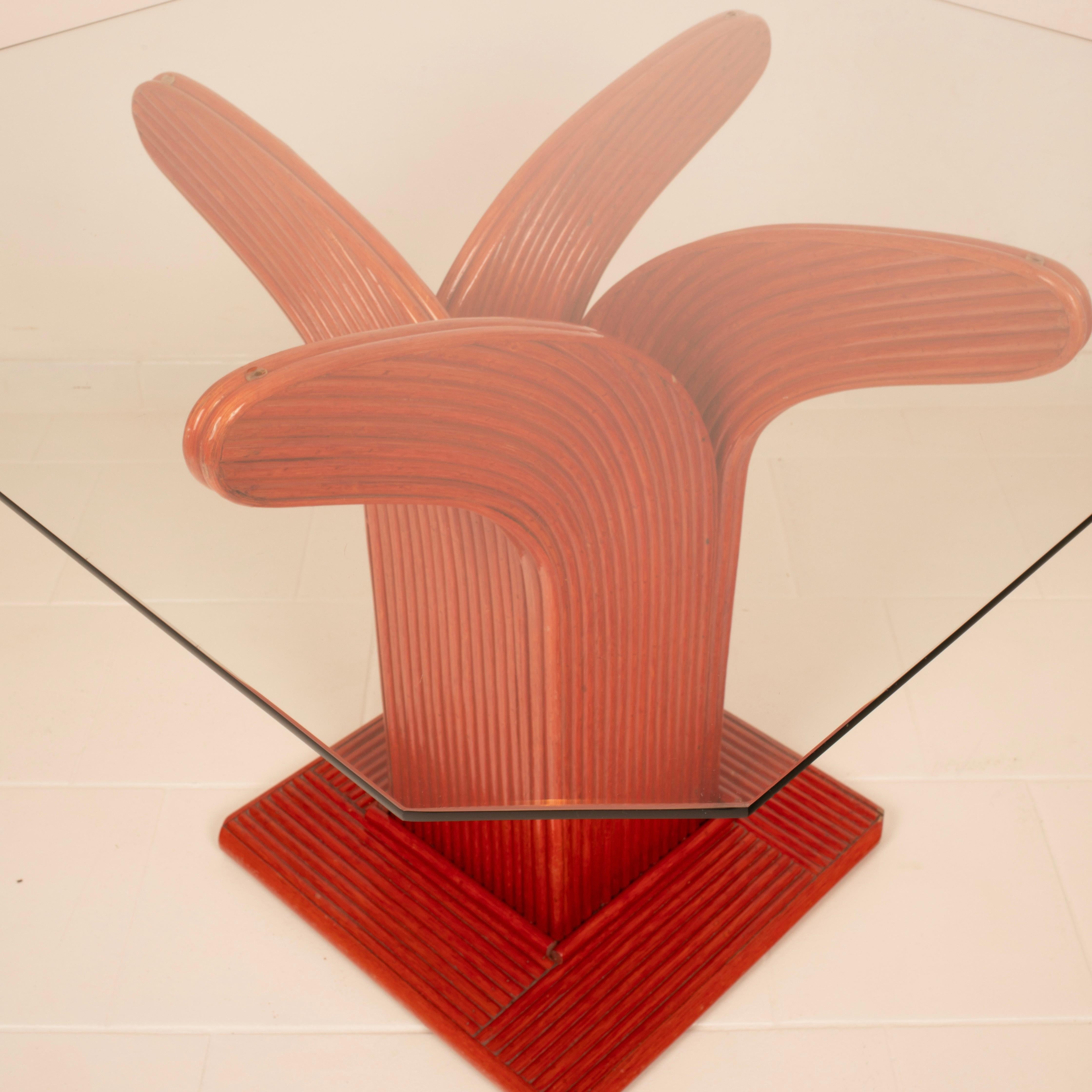 Mesa italiana de caña de Vivai Del Sud, 1980 en venta 7