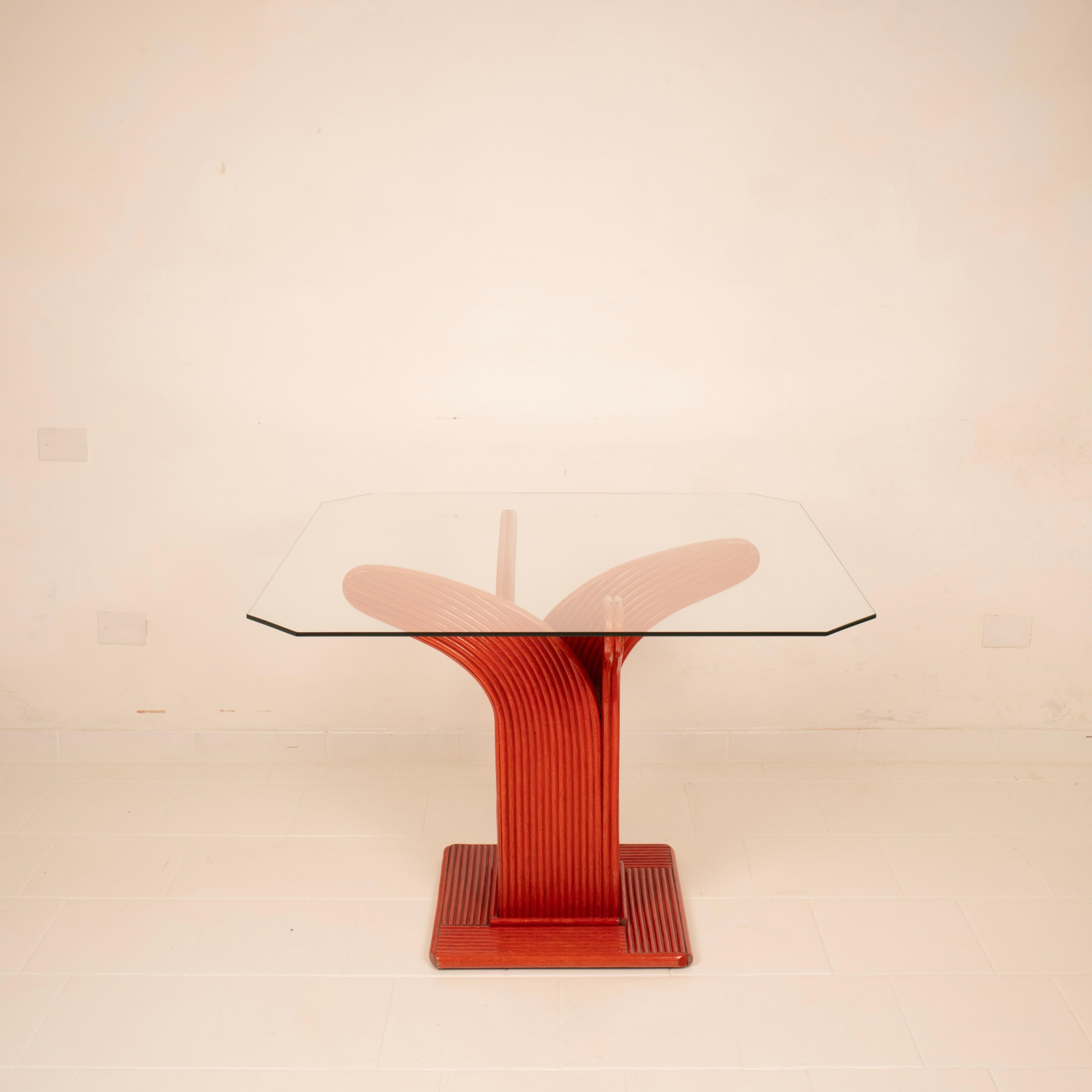 Mesa italiana de caña de Vivai Del Sud, 1980 en venta 9
