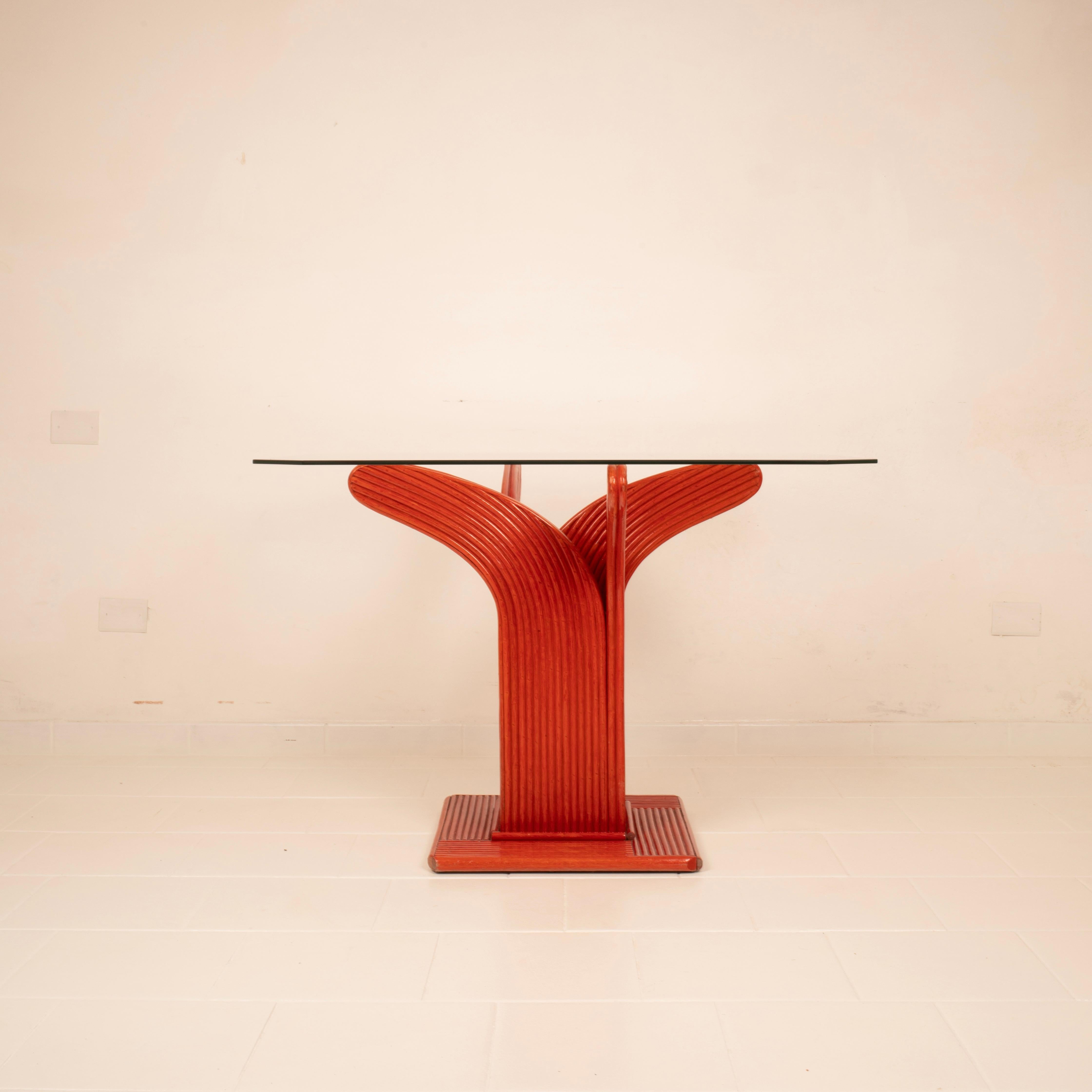 Mesa italiana de caña de Vivai Del Sud, 1980 en venta 10