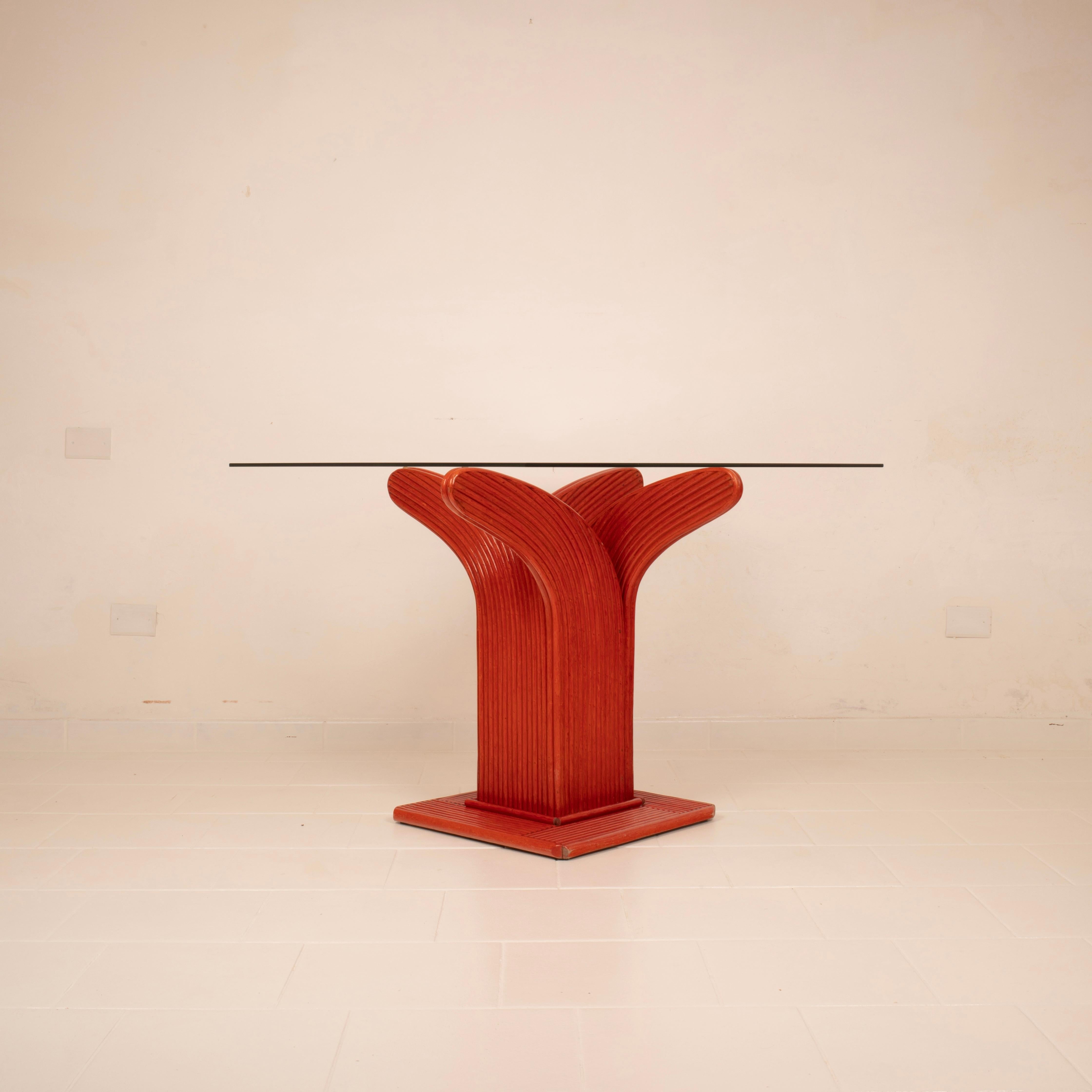 Mesa italiana de caña de Vivai Del Sud, 1980 en venta 1