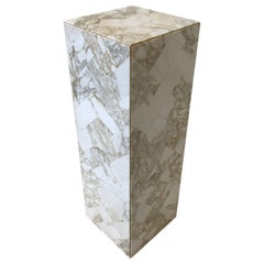 Italian Carrara Marble Pedestal