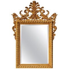Italian Carved and Gilt Mirror