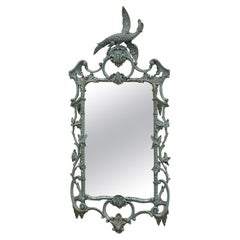 Italian Carved Chinese Chippendale Style Mirror Att. To Friedman Brothers